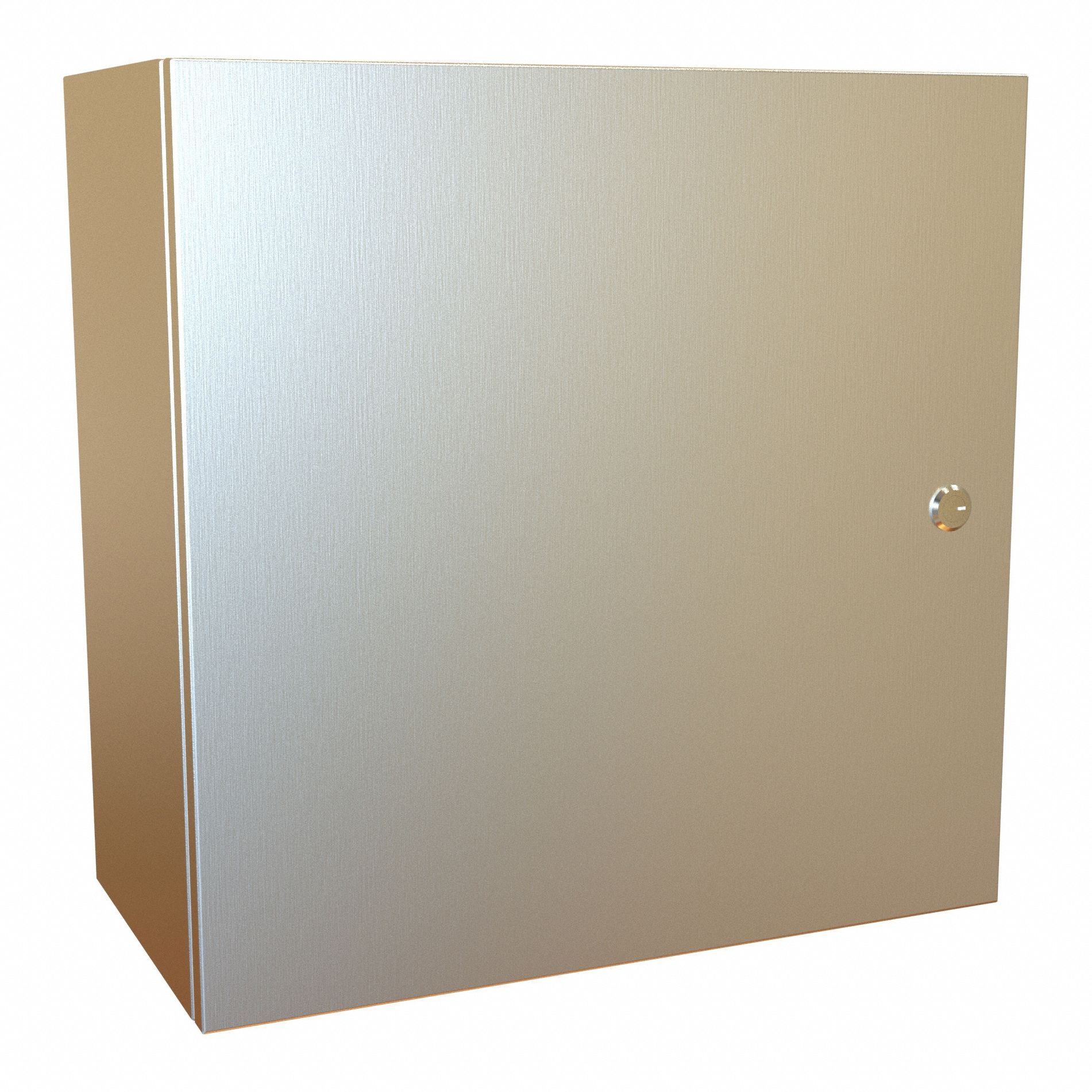 Electrical Enclosure: 304 Stainless Steel, 20 in x 20 in x 10 in, NEMA 12/13/3R/4/4X, Hinged