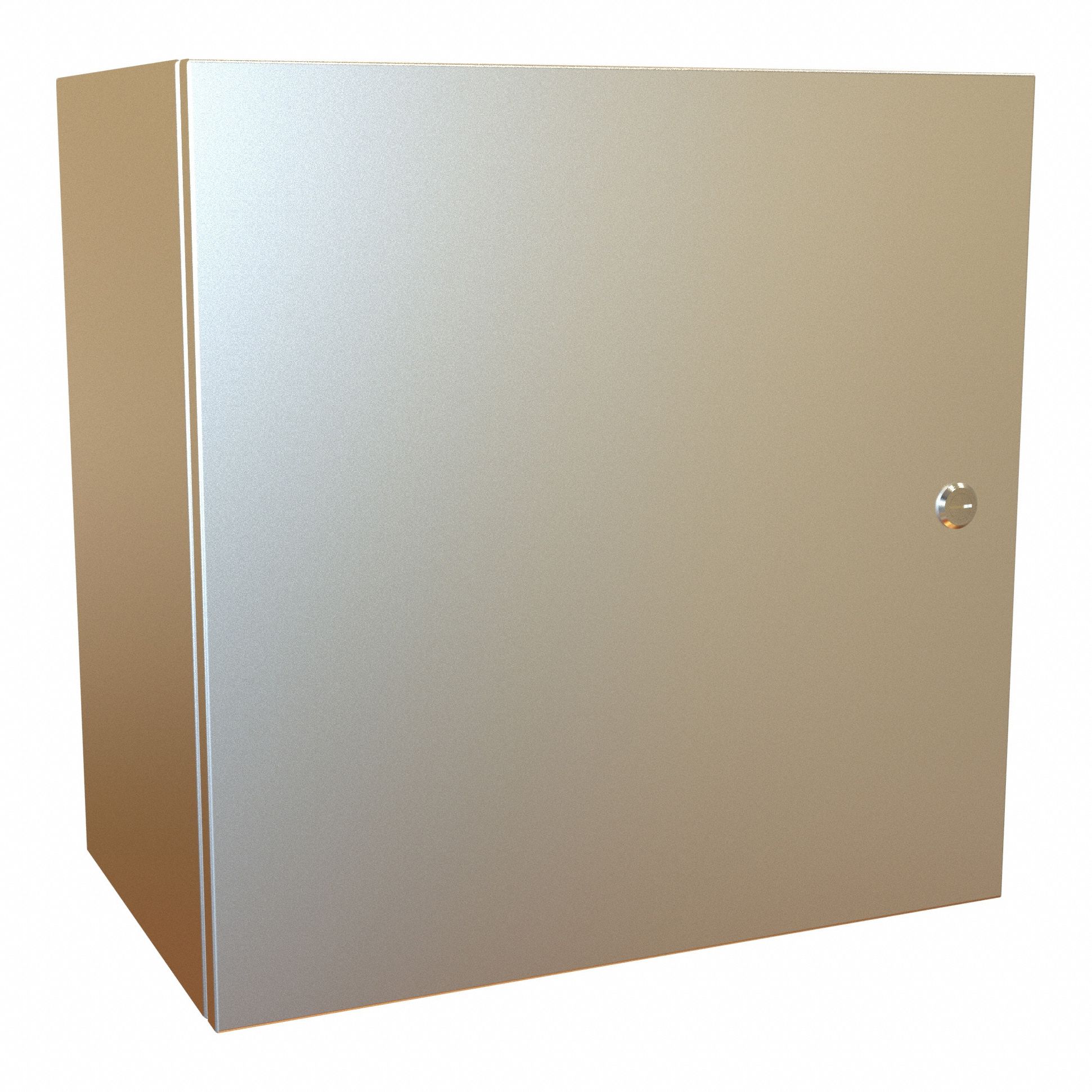 Electrical Enclosure: 304 Stainless Steel, 20 in x 20 in x 12 in, NEMA 12/13/3R/4/4X, Hinged