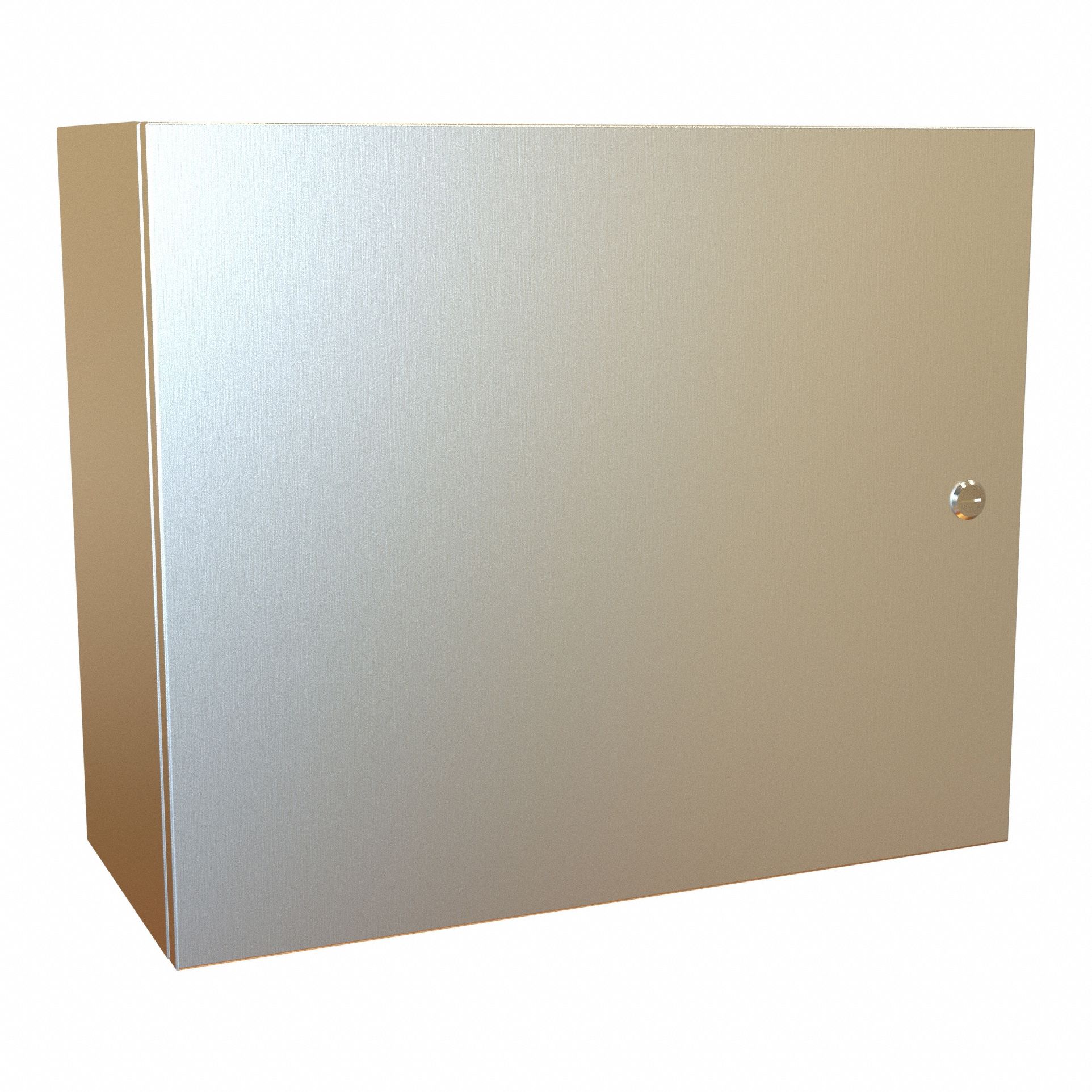 Electrical Enclosure: 304 Stainless Steel, 20 in x 24 in x 10 in, NEMA 12/13/3R/4/4X, Hinged