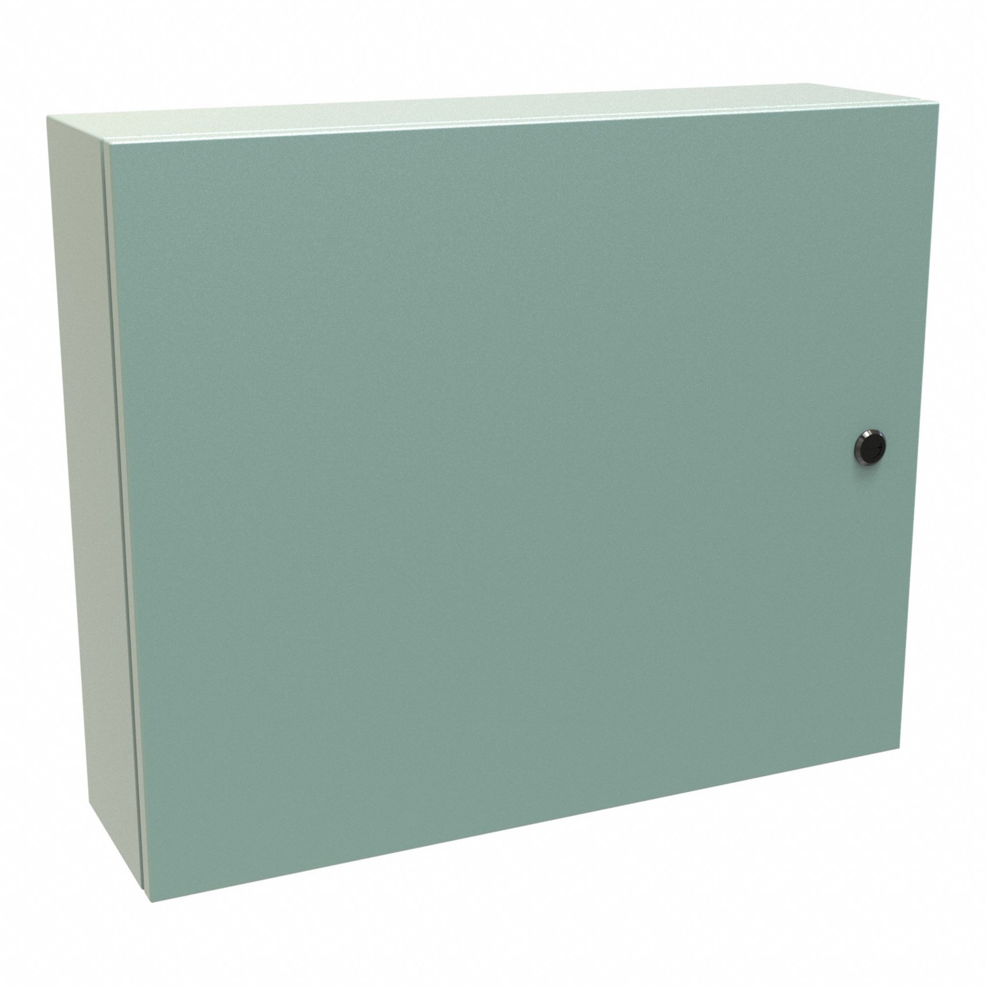 Electrical Enclosure: Steel, 20 in x 24 in x 6 in, NEMA 12/3R/4, Solid Cover, Hinged