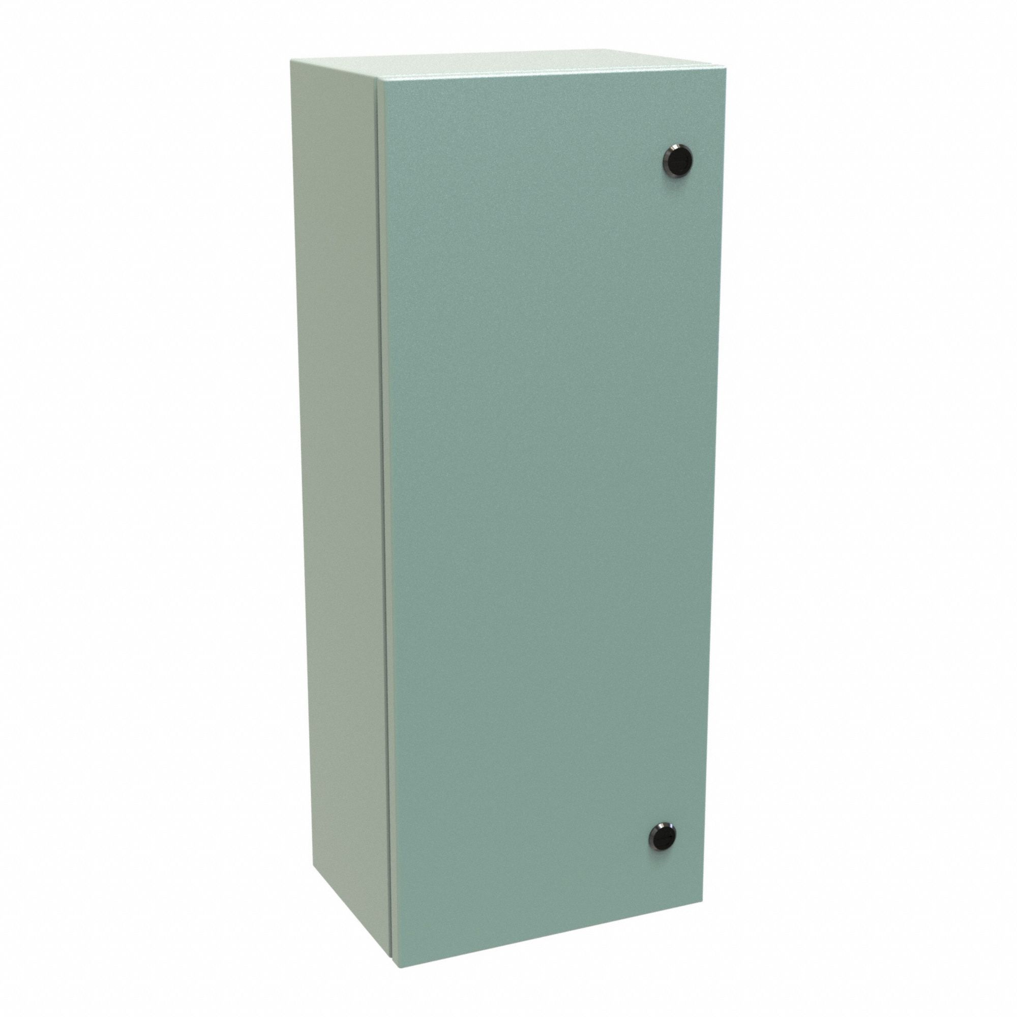 Electrical Enclosure: Steel, 30 in x 12 in x 8 in, NEMA 12/3R/4, Solid Cover, Hinged