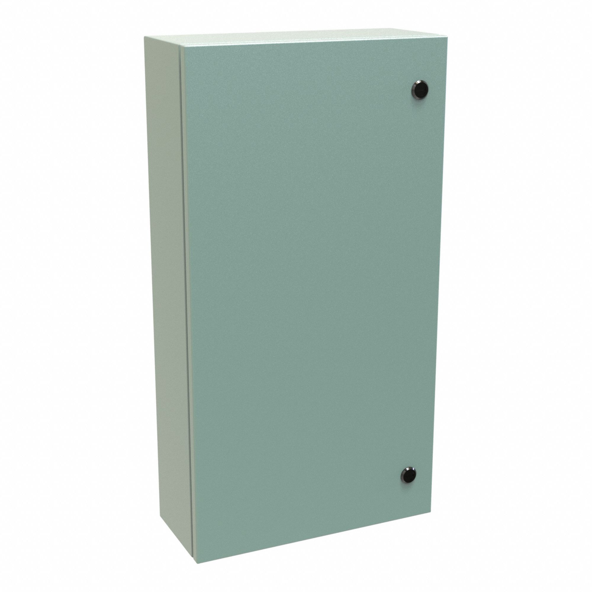 Electrical Enclosure: Steel, 30 in x 16 in x 6 in, NEMA 12/3R/4, Solid Cover, Hinged