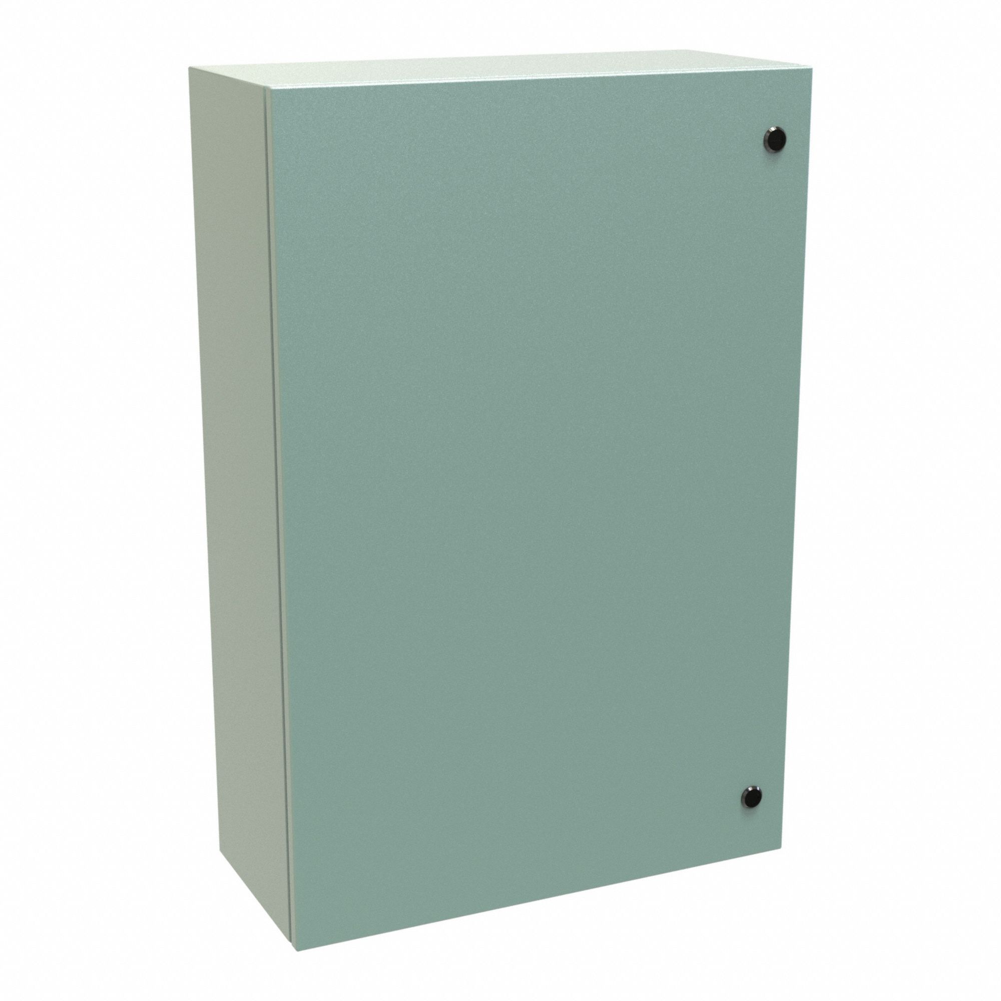 Electrical Enclosure: Steel, 36 in x 24 in x 10 in, NEMA 12/3R/4, Solid Cover, Hinged