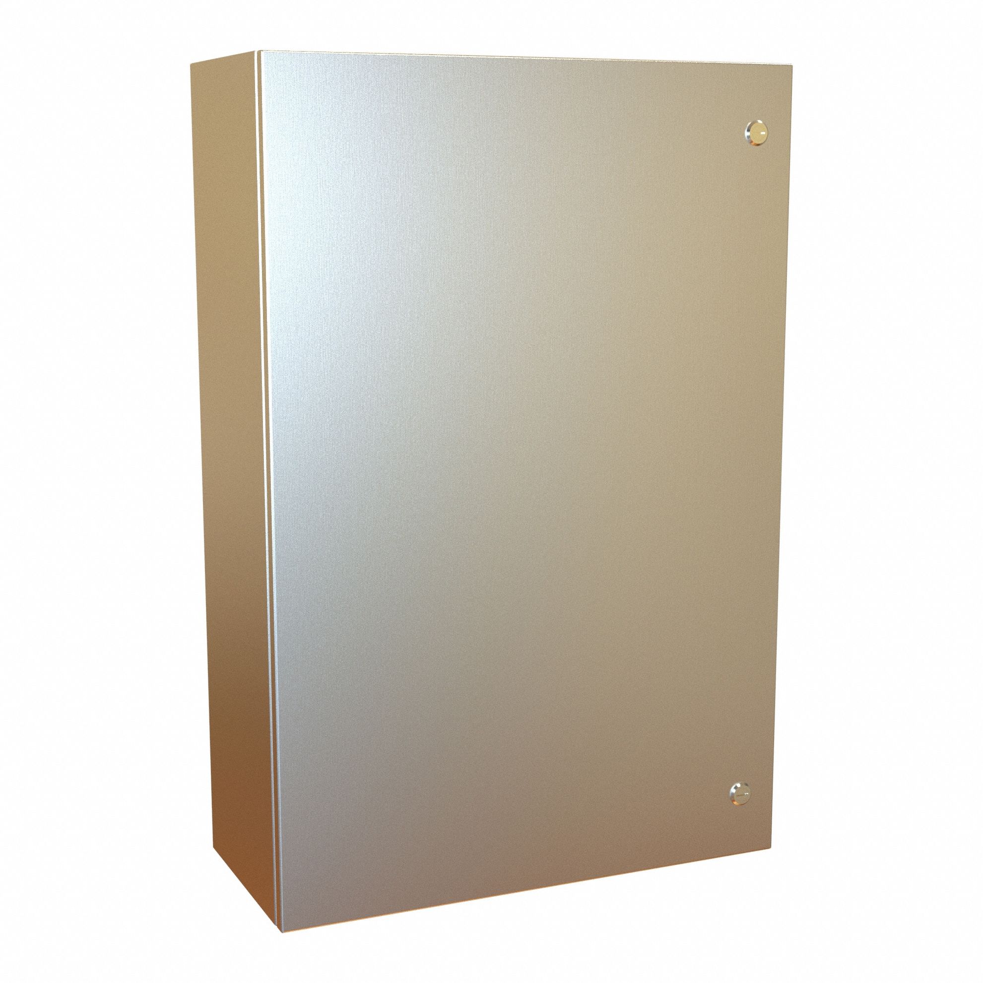 Electrical Enclosure: 304 Stainless Steel, 36 in x 24 in x 10 in, NEMA 12/13/3R/4/4X, Hinged