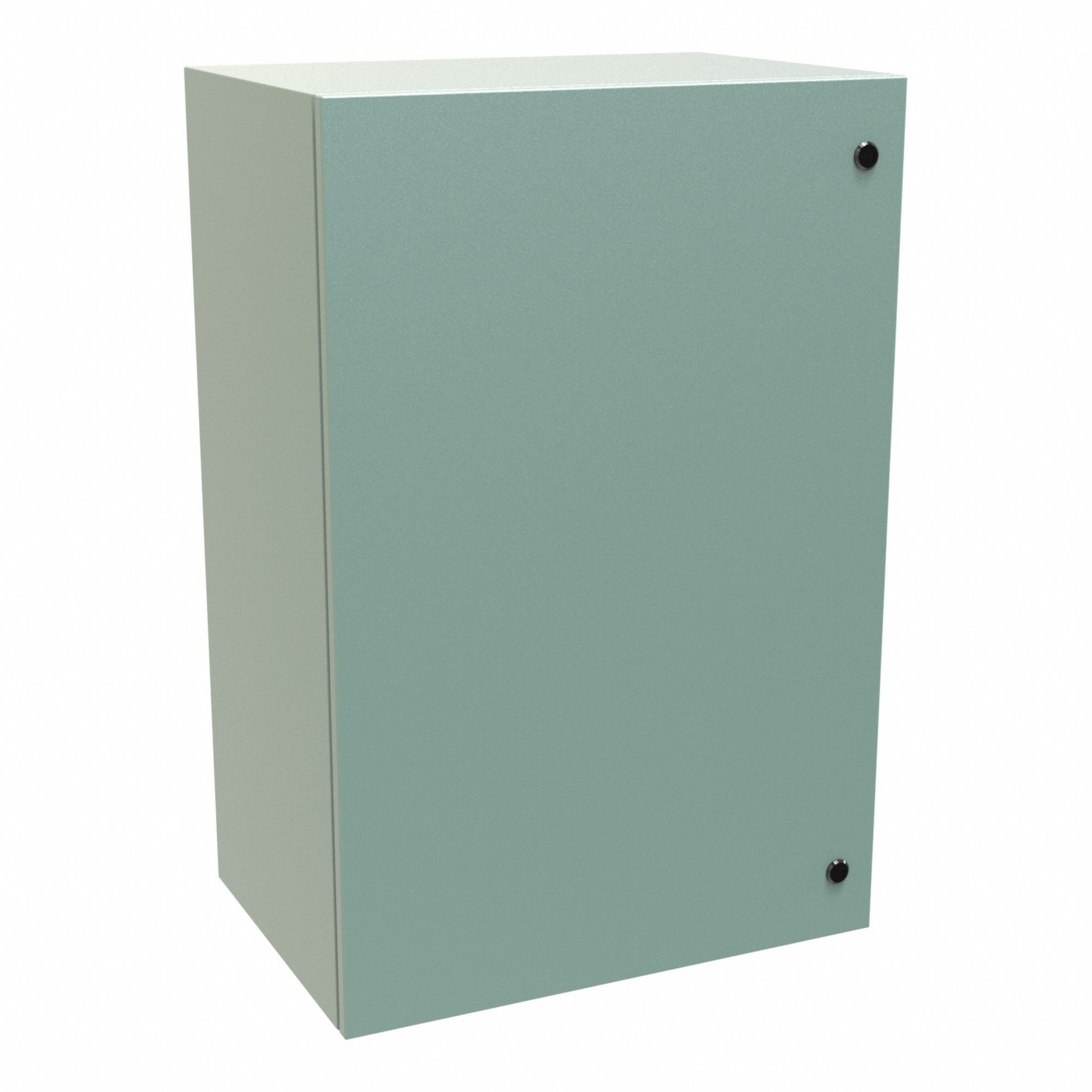 Electrical Enclosure: Steel, 36 in x 24 in x 16 in, NEMA 12/3R/4, Solid Cover, Hinged