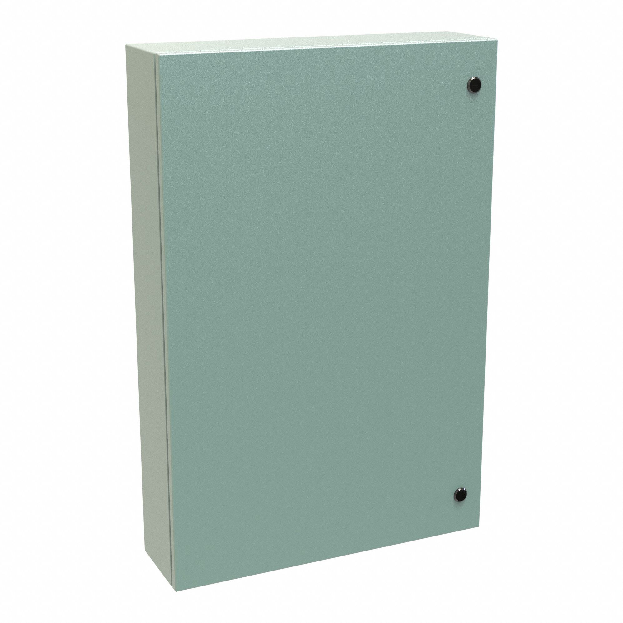 Electrical Enclosure: Steel, 36 in x 24 in x 6 in, NEMA 12/3R/4, Solid Cover, Hinged