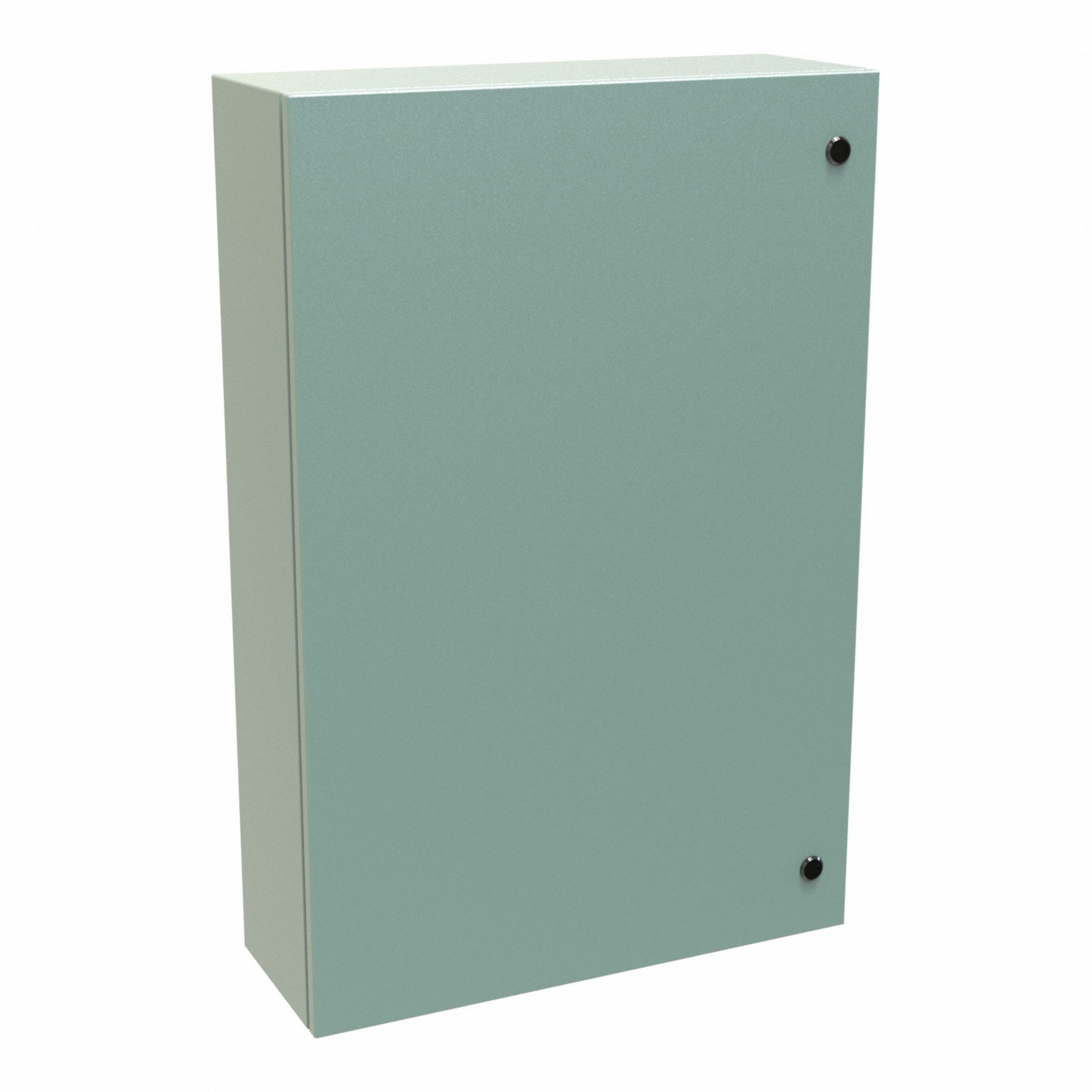 Electrical Enclosure: Steel, 36 in x 24 in x 8 in, NEMA 12/3R/4, Solid Cover, Hinged