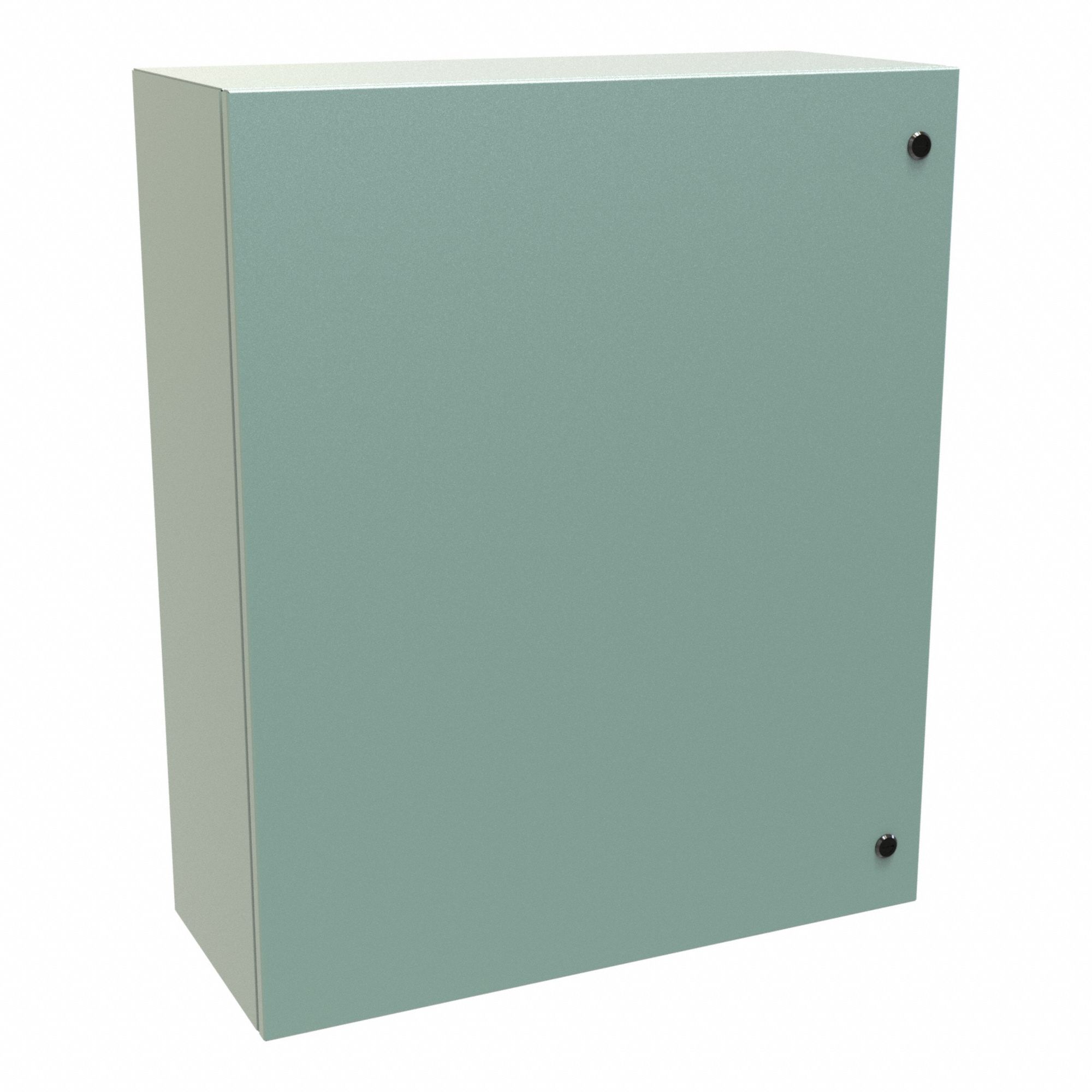 Electrical Enclosure: Steel, 36 in x 30 in x 12 in, NEMA 12/3R/4, Solid Cover, Hinged