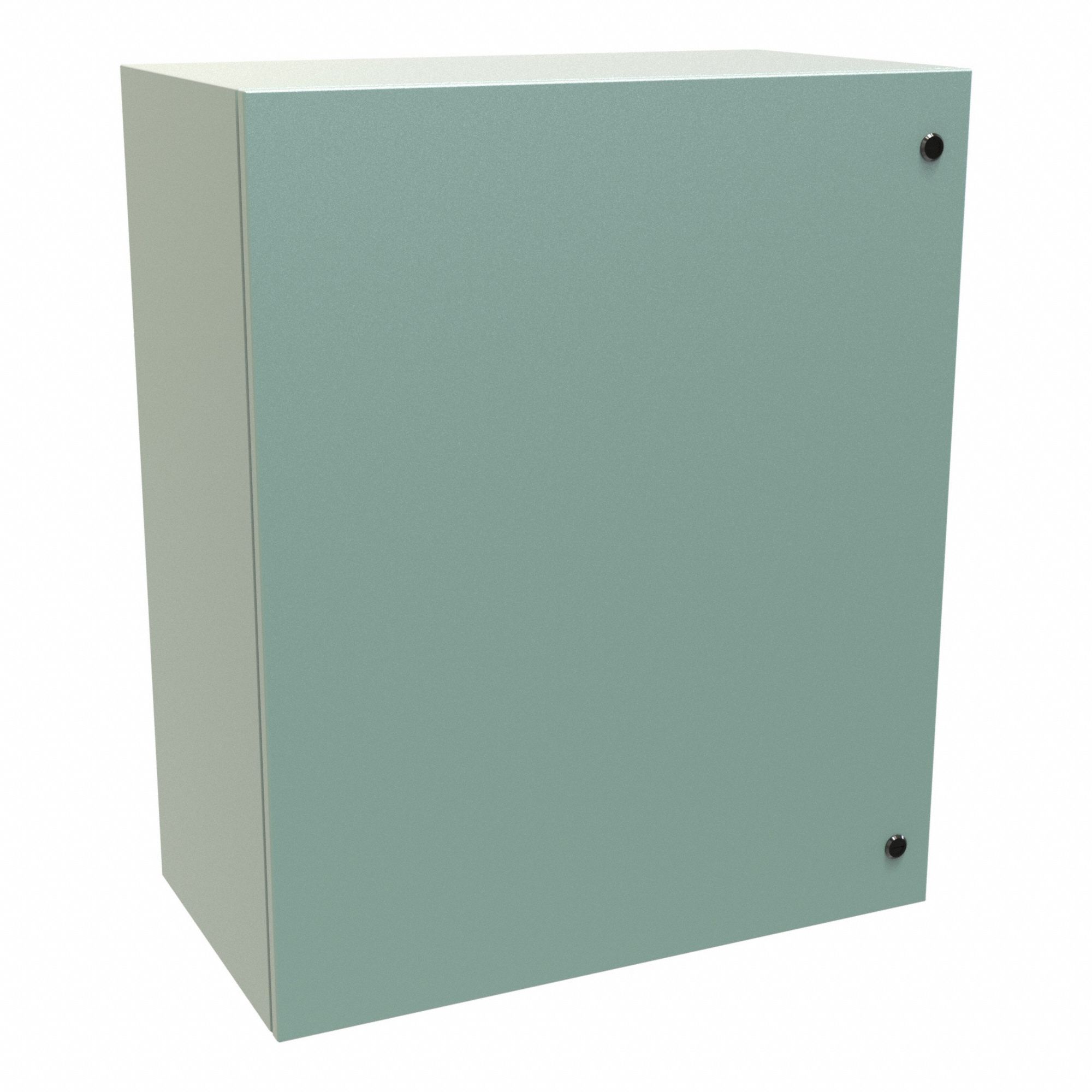 Electrical Enclosure: Steel, 36 in x 30 in x 16 in, NEMA 12/3R/4, Solid Cover, Hinged
