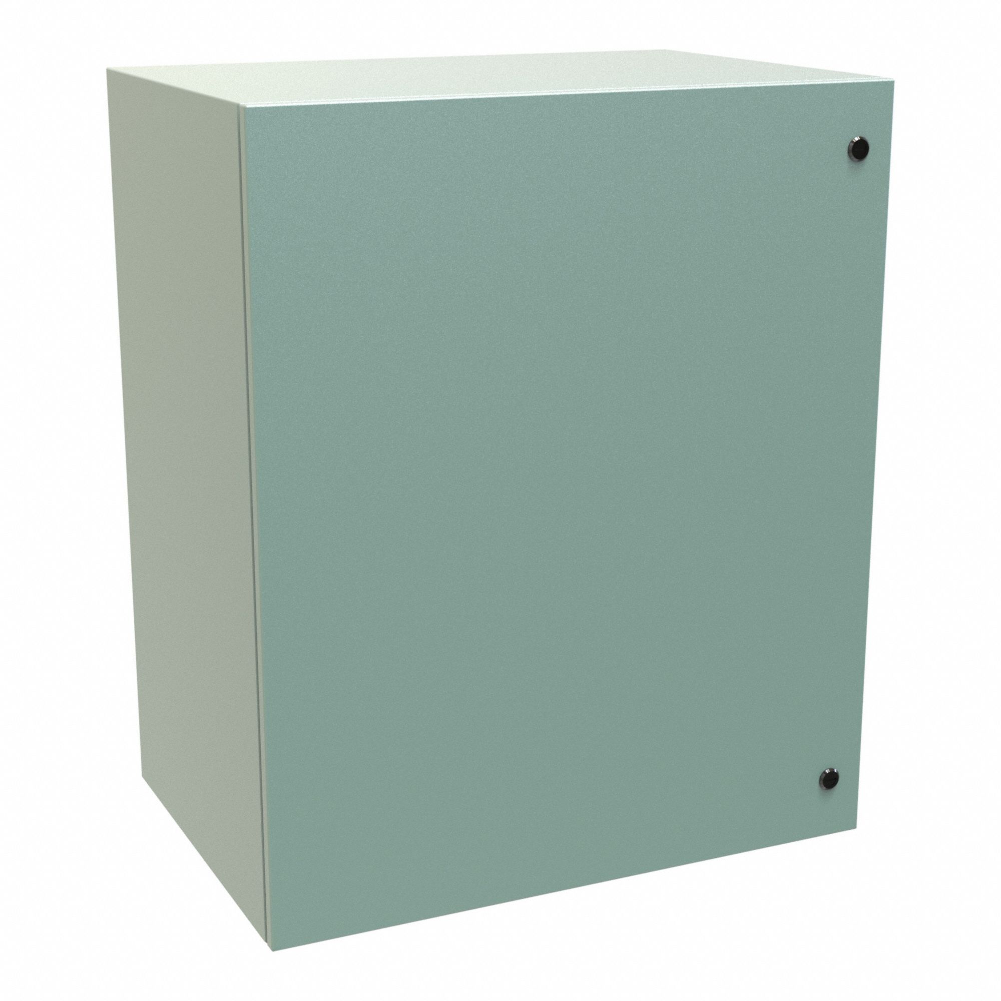 Electrical Enclosure: Steel, 36 in x 30 in x 20 in, NEMA 12/3R/4, Solid Cover, Hinged
