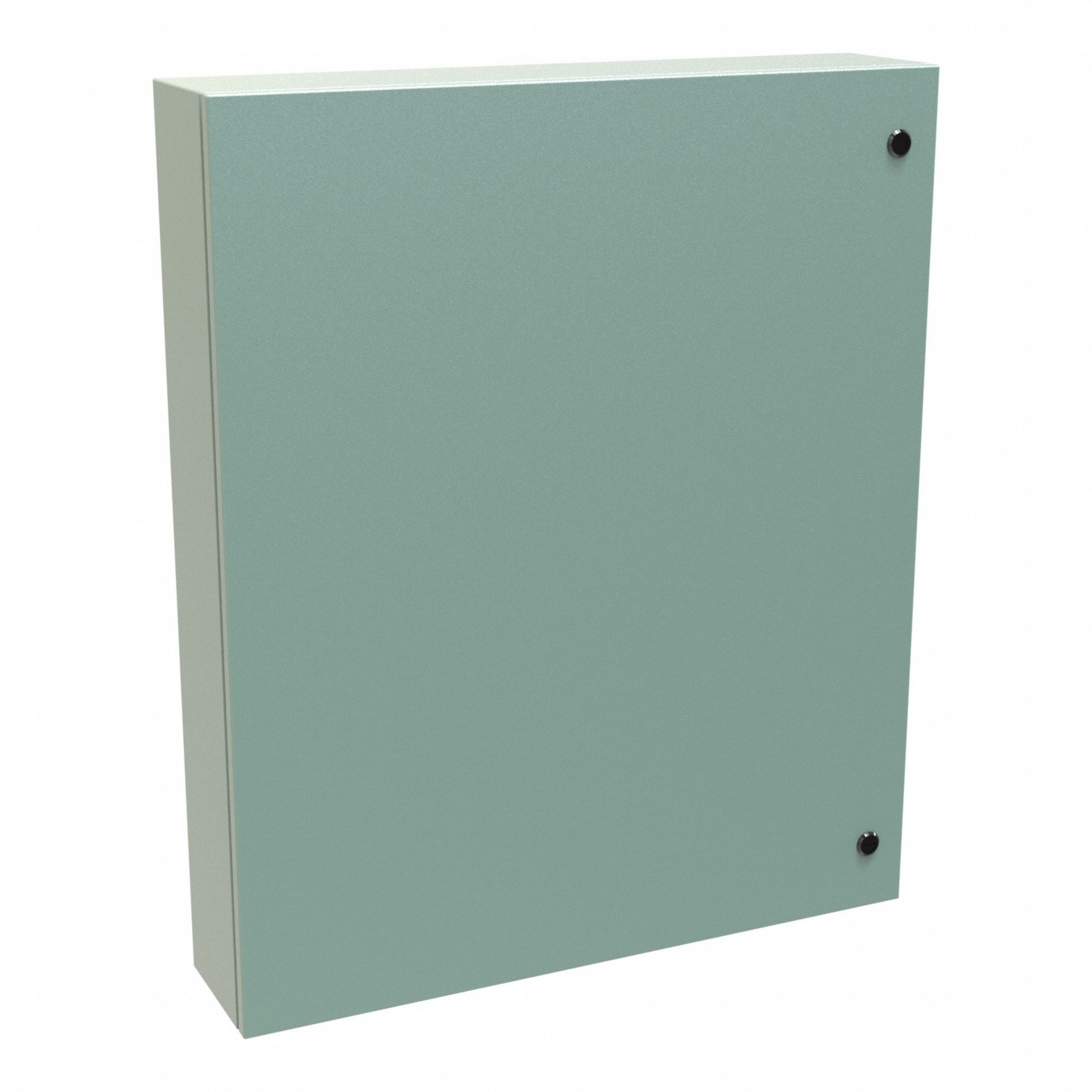 Electrical Enclosure: Steel, 36 in x 30 in x 6 in, NEMA 12/3R/4, Solid Cover, Hinged
