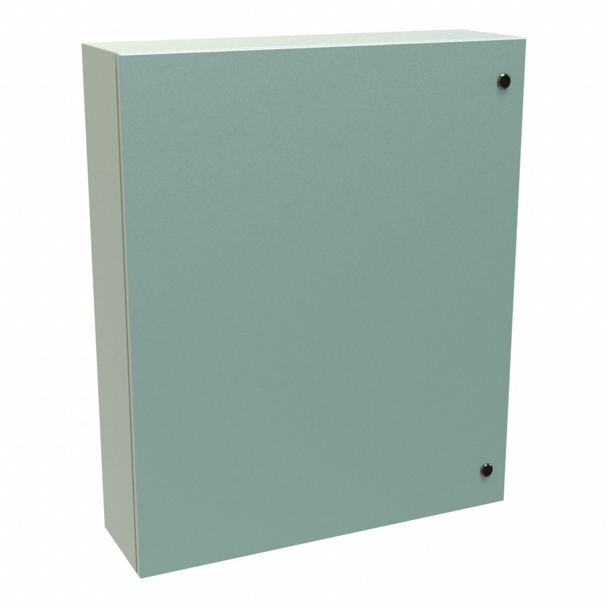 Electrical Enclosure: Steel, 36 in x 30 in x 8 in, NEMA 12/3R/4, Solid Cover, Hinged