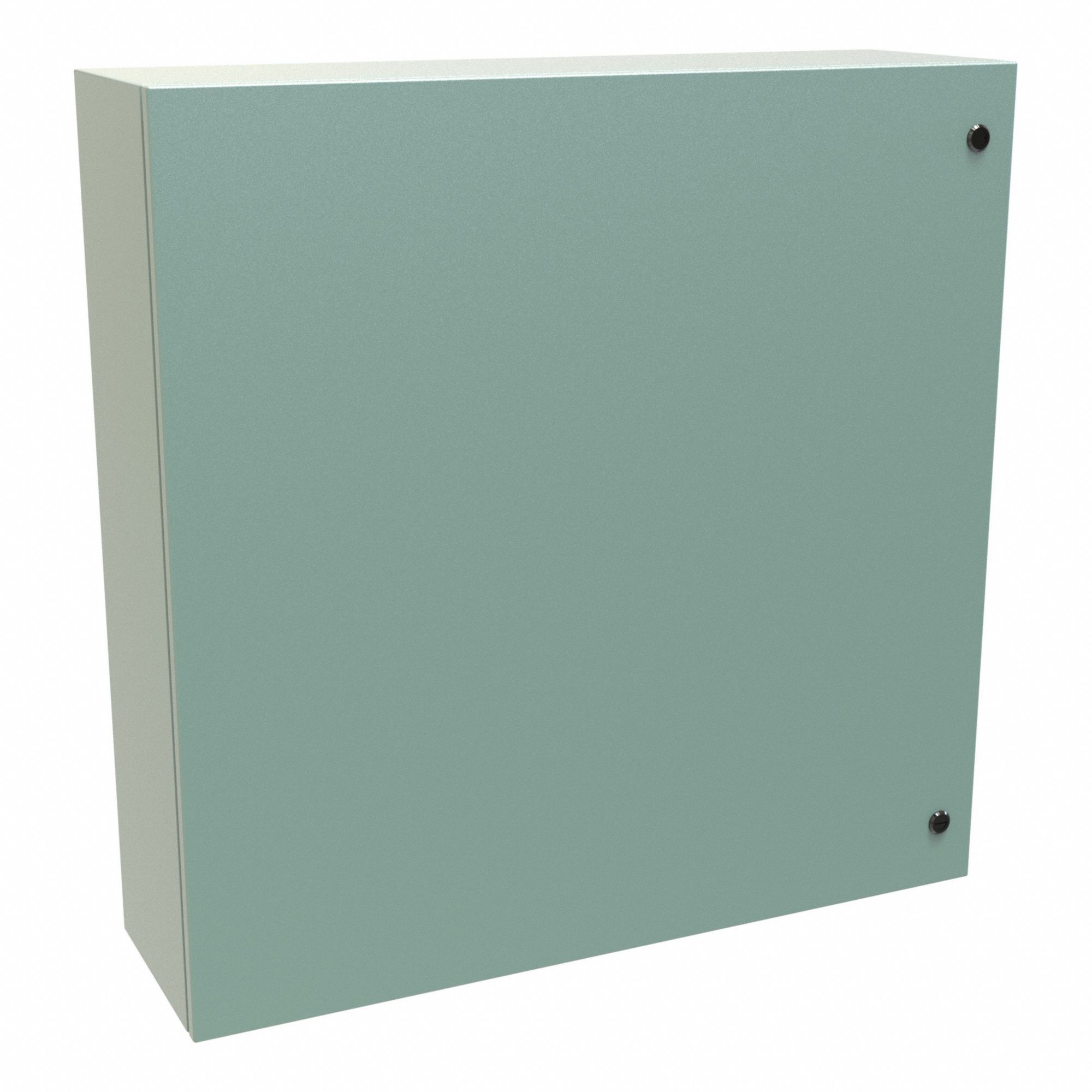 Electrical Enclosure: Steel, 36 in x 36 in x 10 in, NEMA 12/3R/4, Solid Cover, Hinged