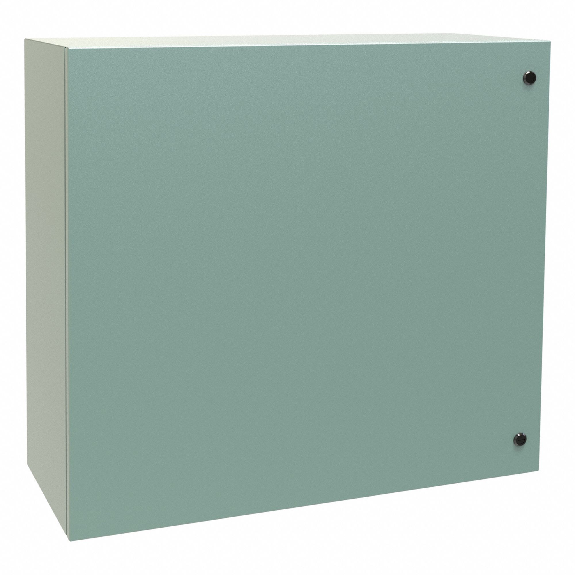 Electrical Enclosure: Steel, 36 in x 36 in x 12 in, NEMA 12/3R/4, Solid Cover, Hinged