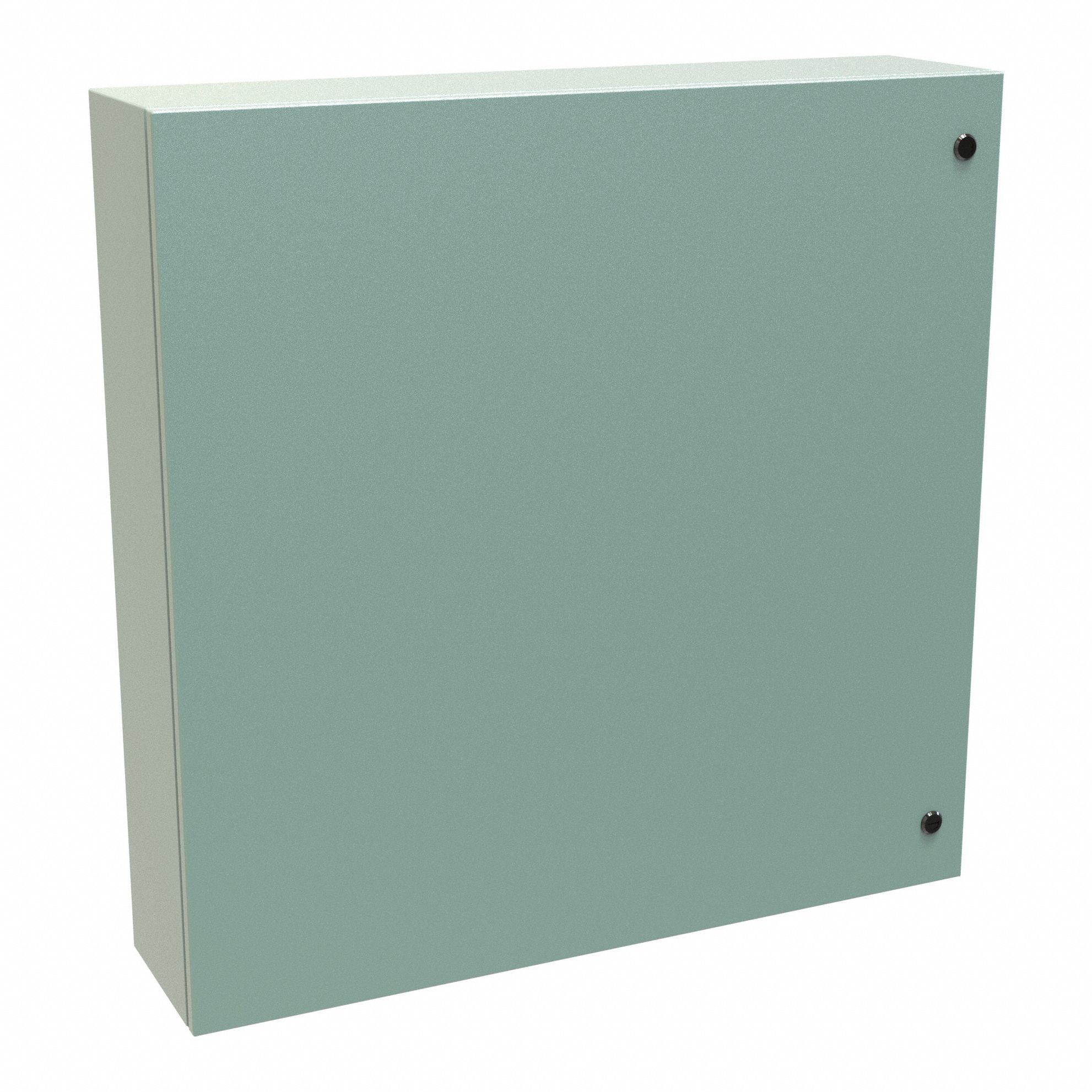 Electrical Enclosure: Steel, 36 in x 36 in x 8 in, NEMA 12/3R/4, Solid Cover, Hinged