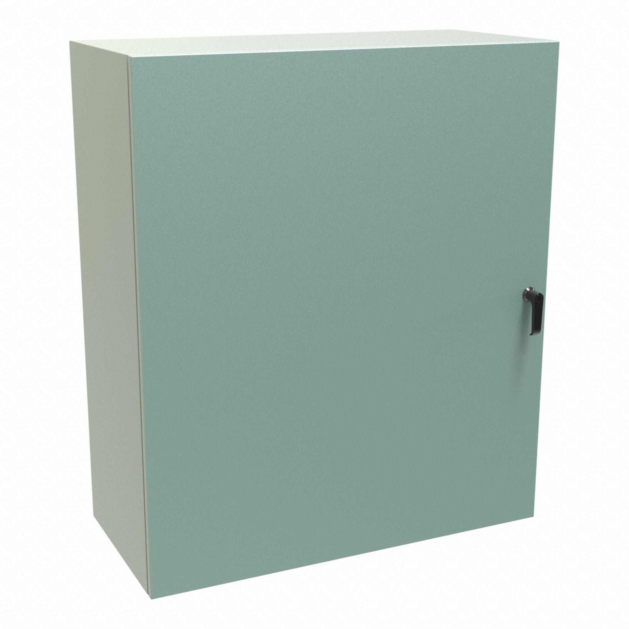 Electrical Enclosure: Steel, 42 in x 36 in x 16 in, NEMA 12/3R/4, Solid Cover, Hinged
