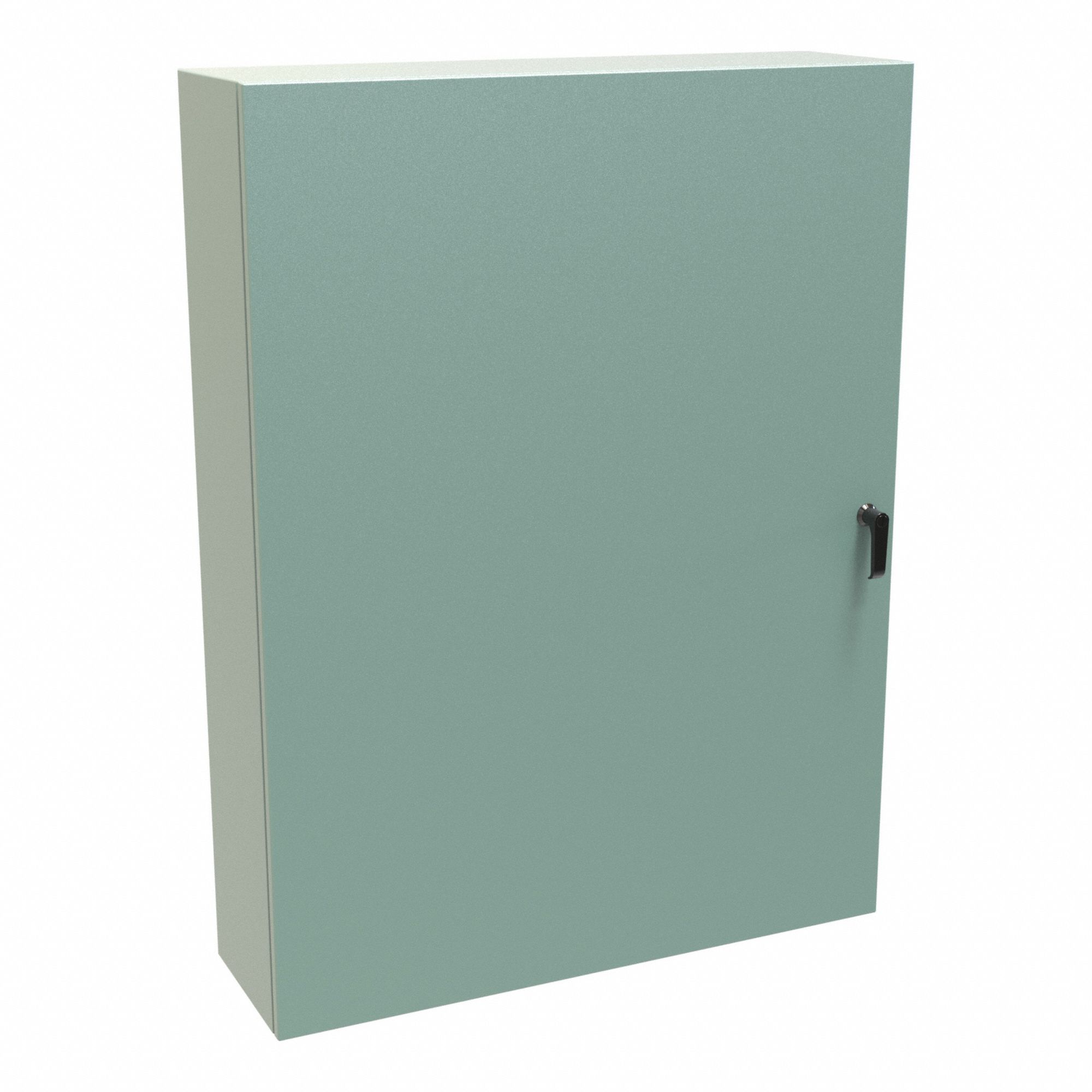 Electrical Enclosure: Steel, 48 in x 36 in x 10 in, NEMA 12/3R/4, Solid Cover, Hinged
