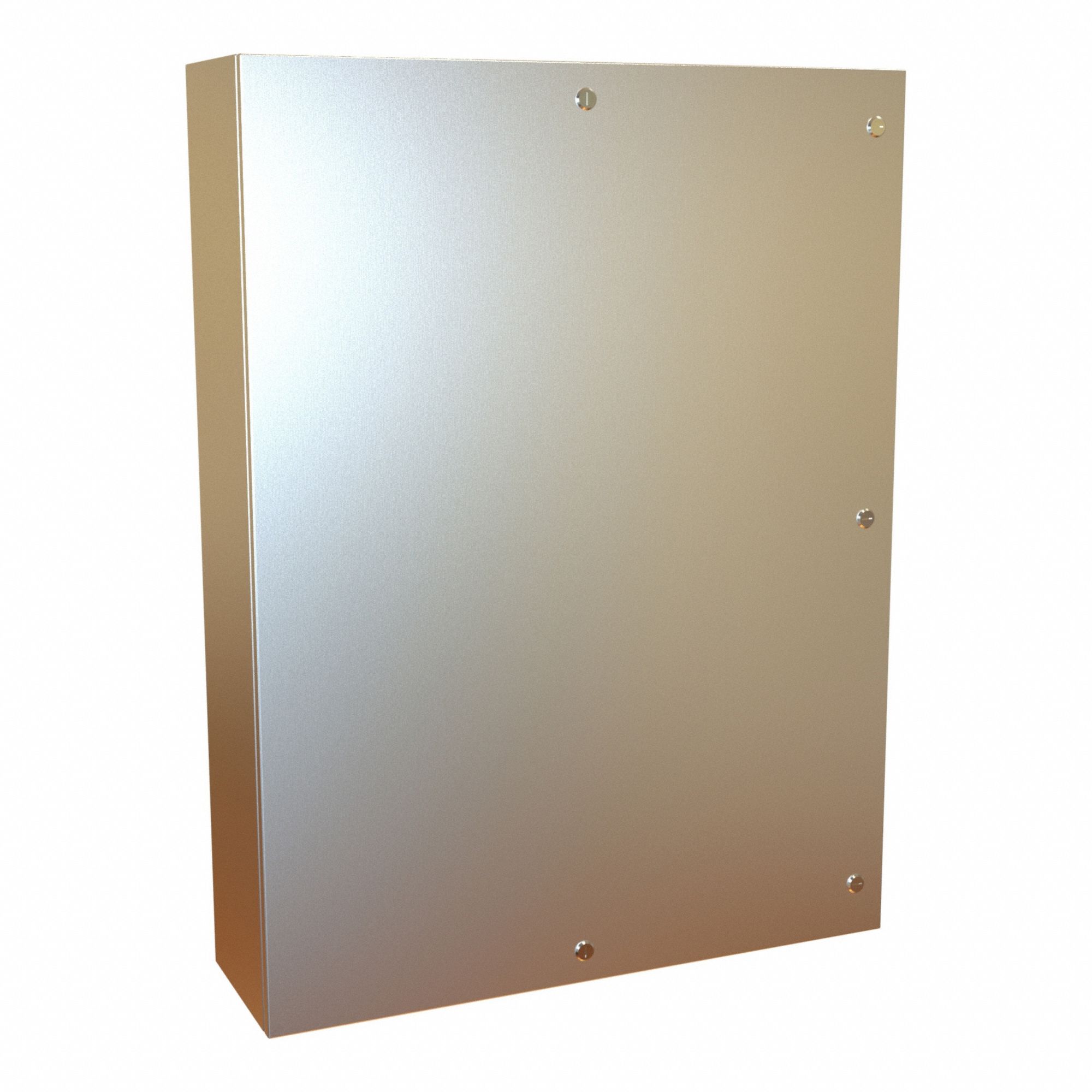 Electrical Enclosure: 304 Stainless Steel, 48 in x 36 in x 10 in, NEMA 12/13/3R/4/4X, Hinged