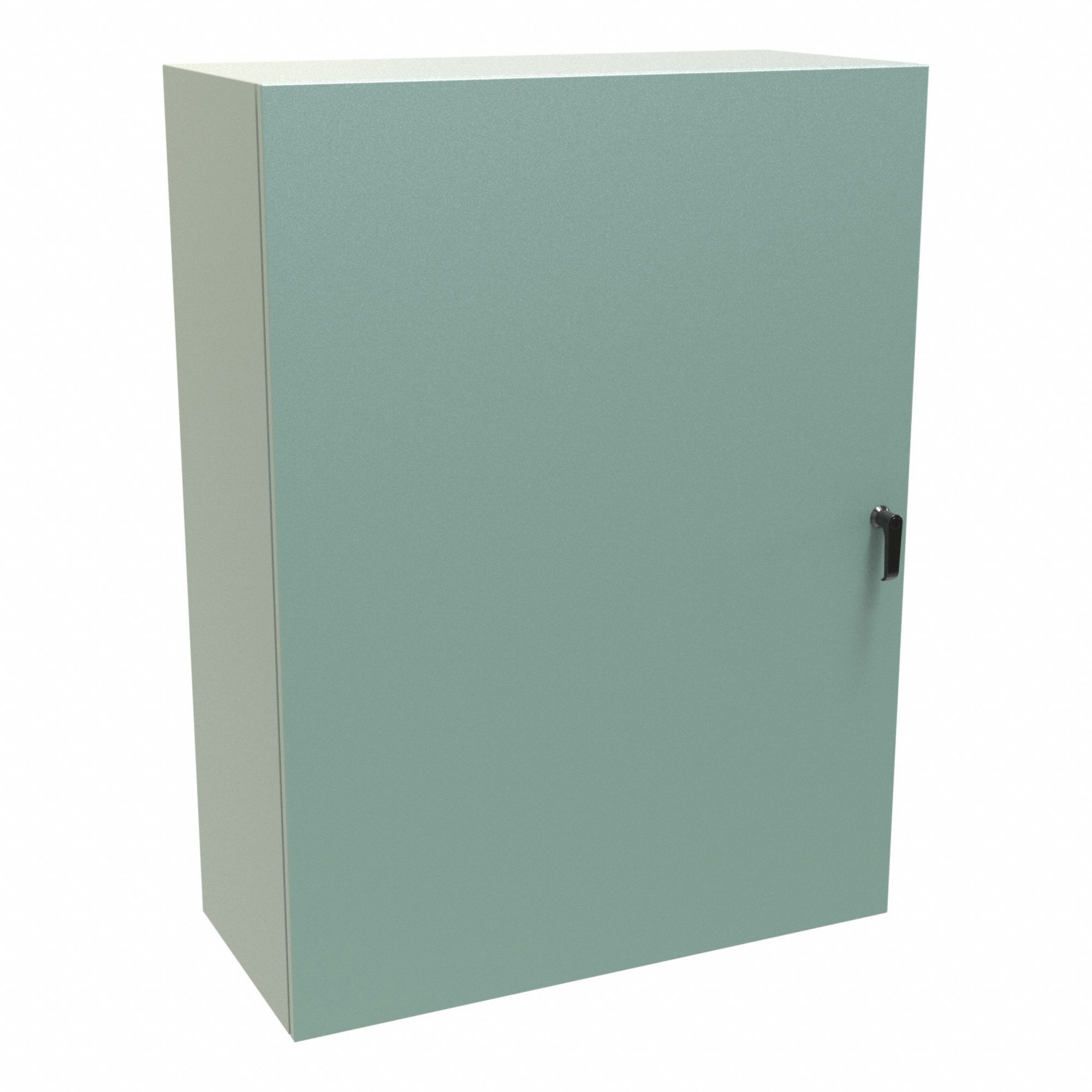 Electrical Enclosure: Steel, 48 in x 36 in x 16 in, NEMA 12/3R/4, Solid Cover, Hinged