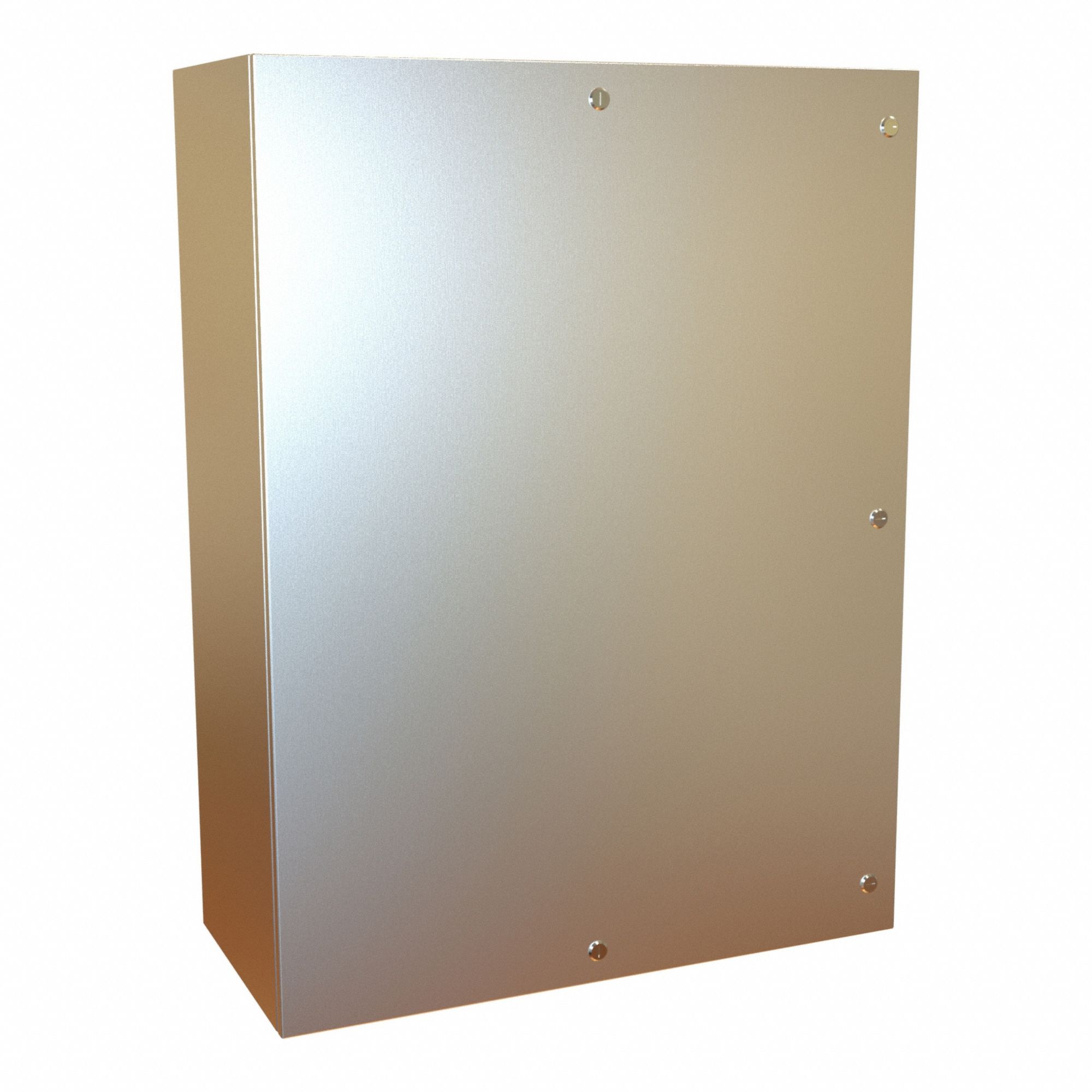 Electrical Enclosure: 304 Stainless Steel, 48 in x 36 in x 16 in, NEMA 12/13/3R/4/4X, Hinged