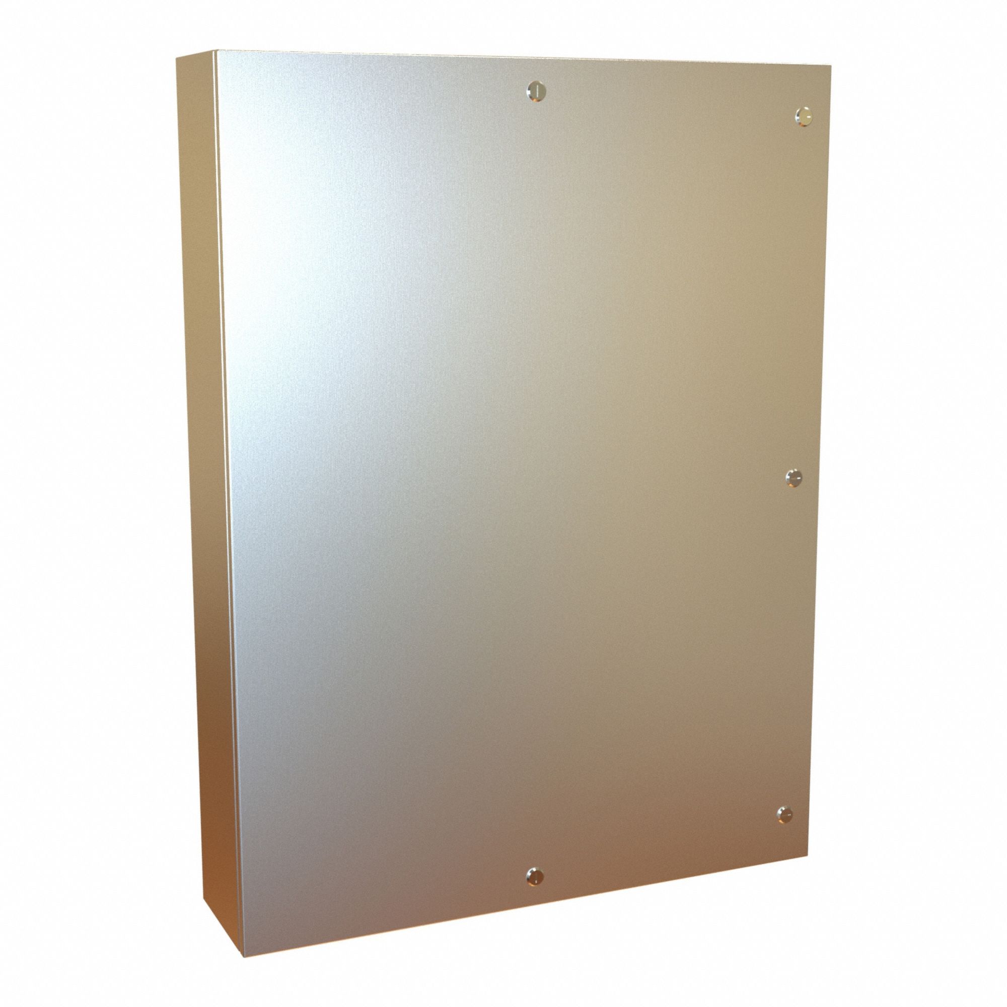 Electrical Enclosure: 304 Stainless Steel, 48 in x 36 in x 8 in, NEMA 12/13/3R/4/4X, Hinged