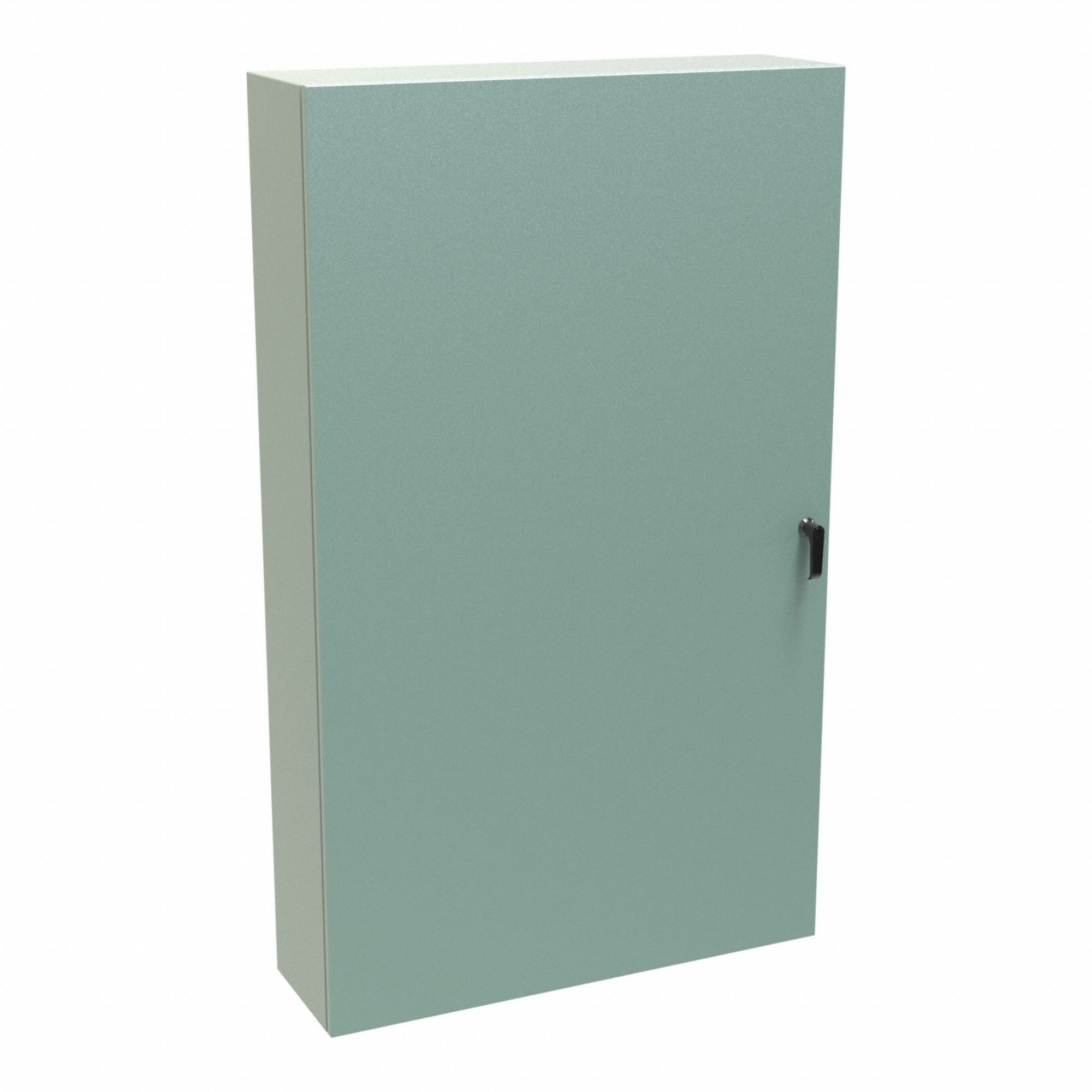 Electrical Enclosure: Steel, 60 in x 36 in x 10 in, NEMA 12/3R/4, Solid Cover, Hinged