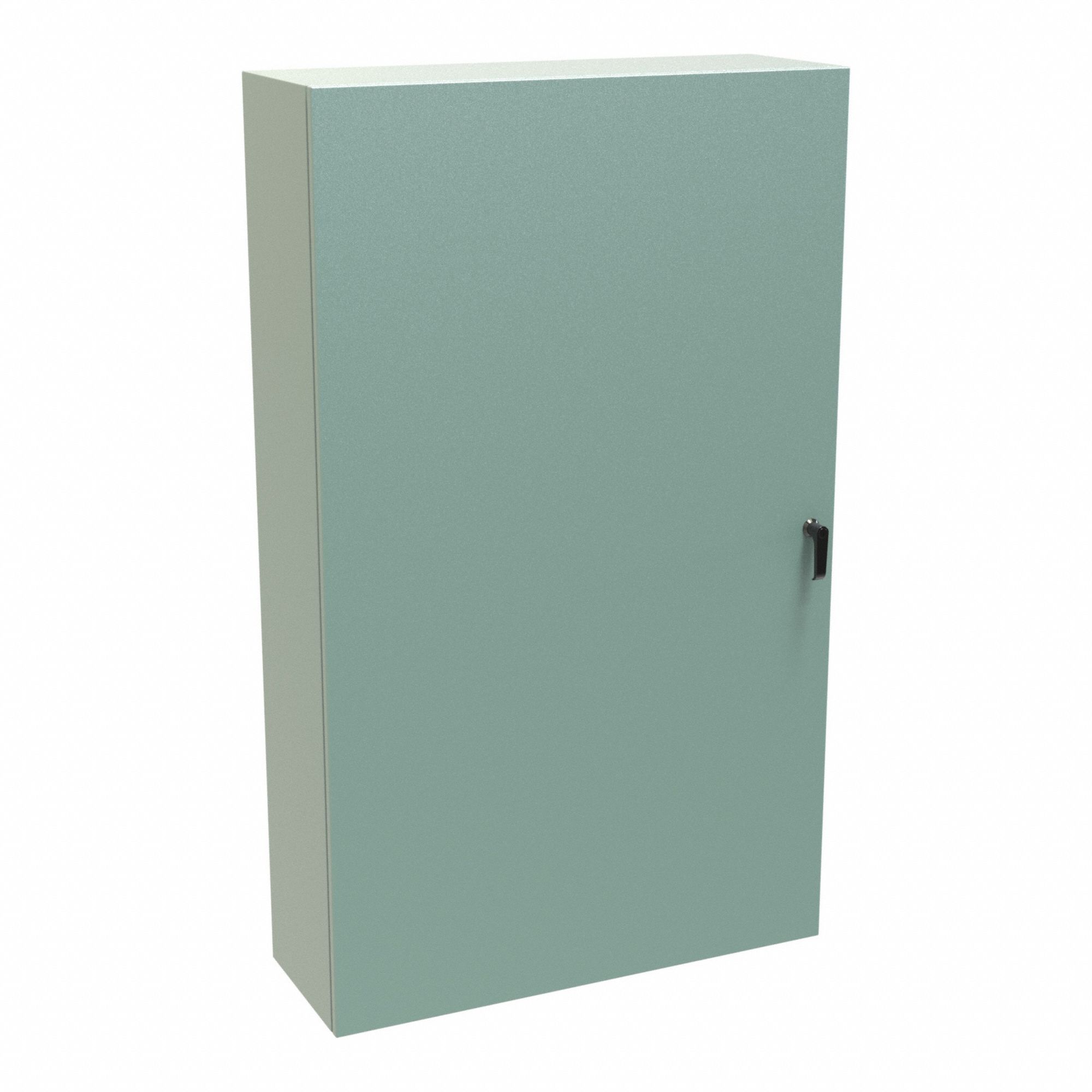 Electrical Enclosure: Steel, 60 in x 36 in x 12 in, NEMA 12/3R/4, Solid Cover, Hinged