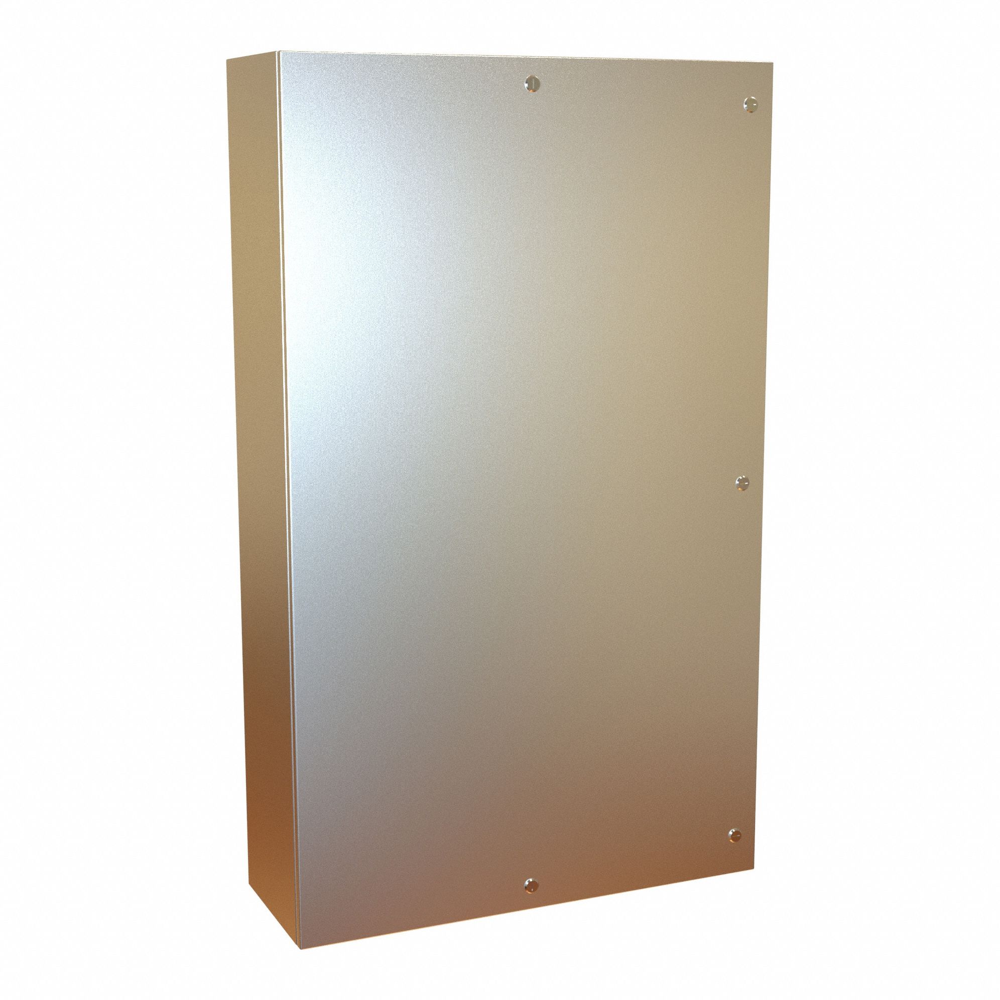 Electrical Enclosure: 304 Stainless Steel, 60 in x 36 in x 12 in, NEMA 12/13/3R/4/4X, Hinged