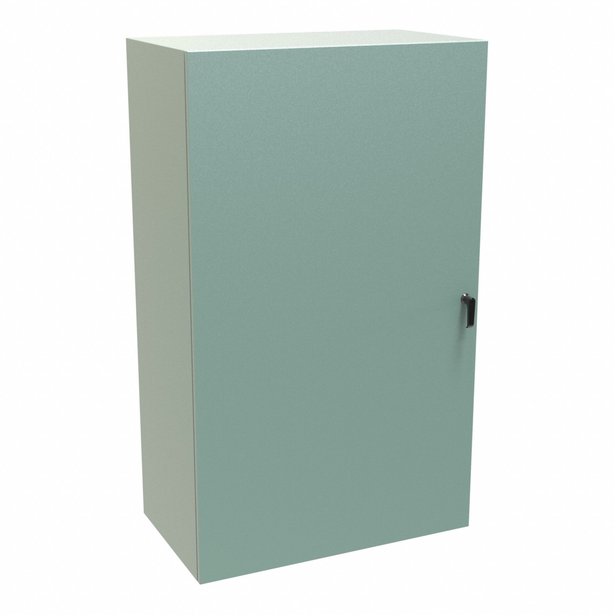 Electrical Enclosure: Steel, 60 in x 36 in x 20 in, NEMA 12/3R/4, Solid Cover, Hinged