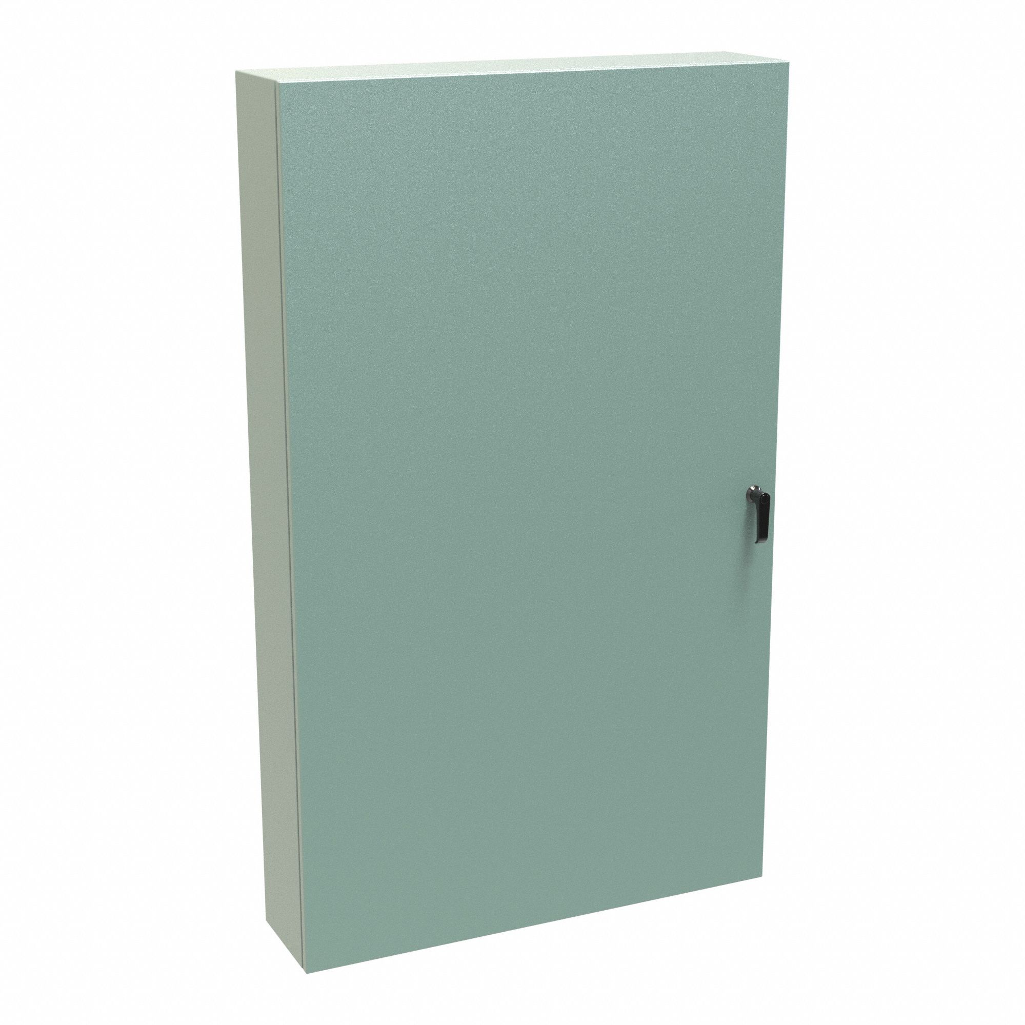 Electrical Enclosure: Steel, 60 in x 36 in x 8 in, NEMA 12/3R/4, Solid Cover, Hinged