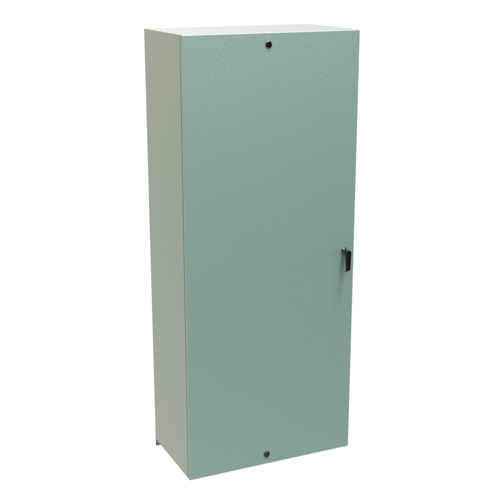 Electrical Enclosure: Steel, 72 in x 30 in x 16 in, NEMA 12/3R/4, Solid Cover, Hinged