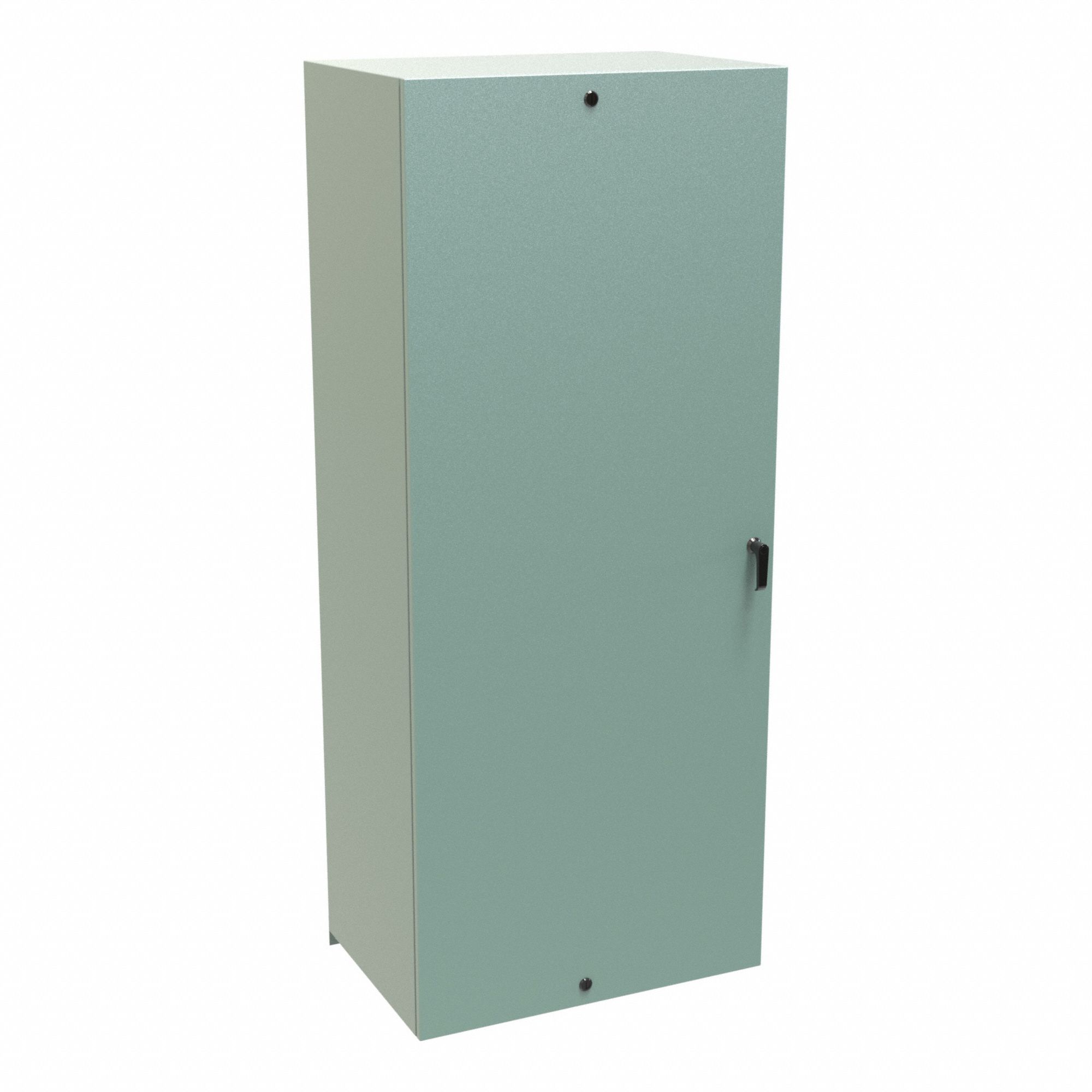 Electrical Enclosure: Steel, 72 in x 30 in x 20 in, NEMA 12/3R/4, Solid Cover, Hinged
