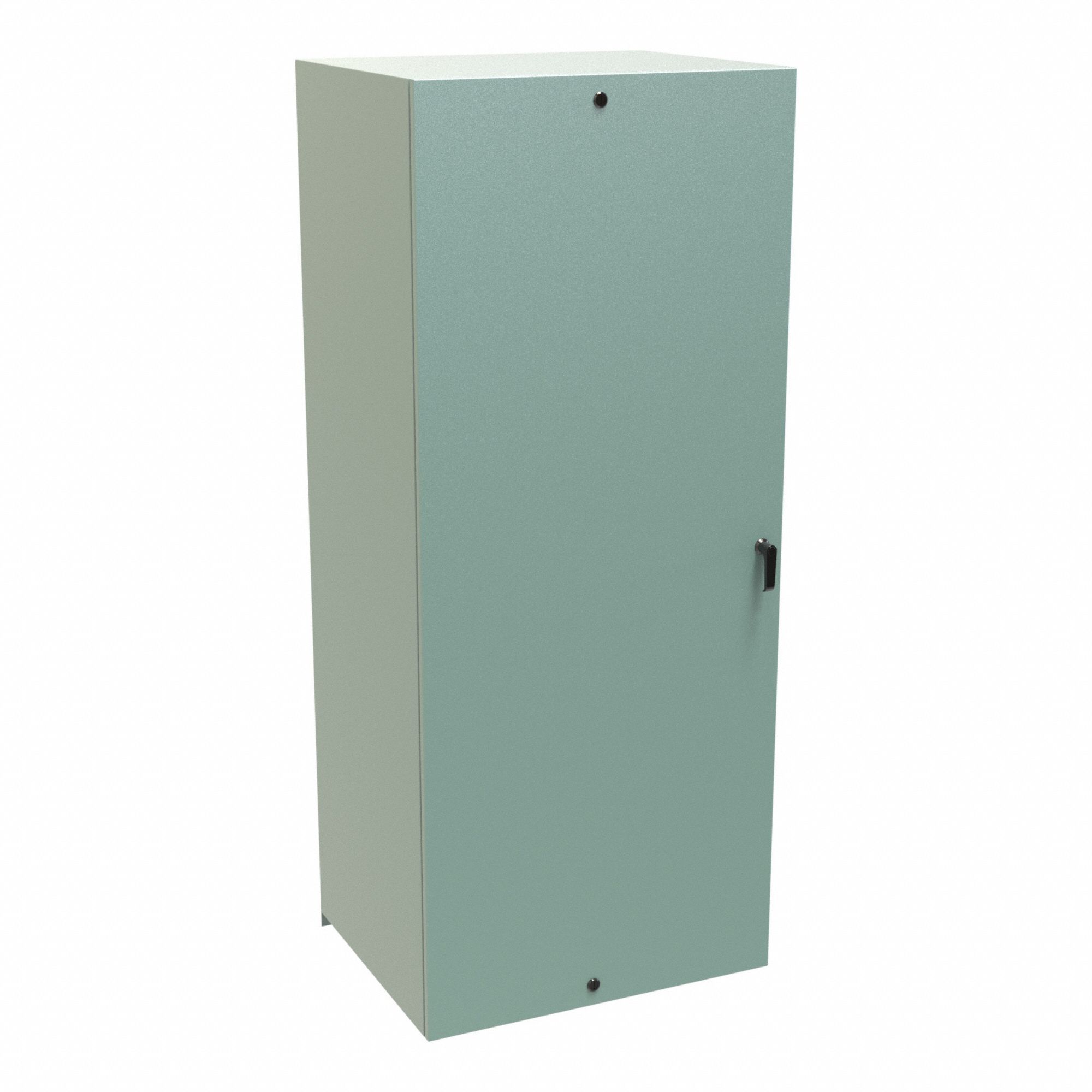 Electrical Enclosure: Steel, 72 in x 30 in x 24 in, NEMA 12/3R/4, Solid Cover, Hinged