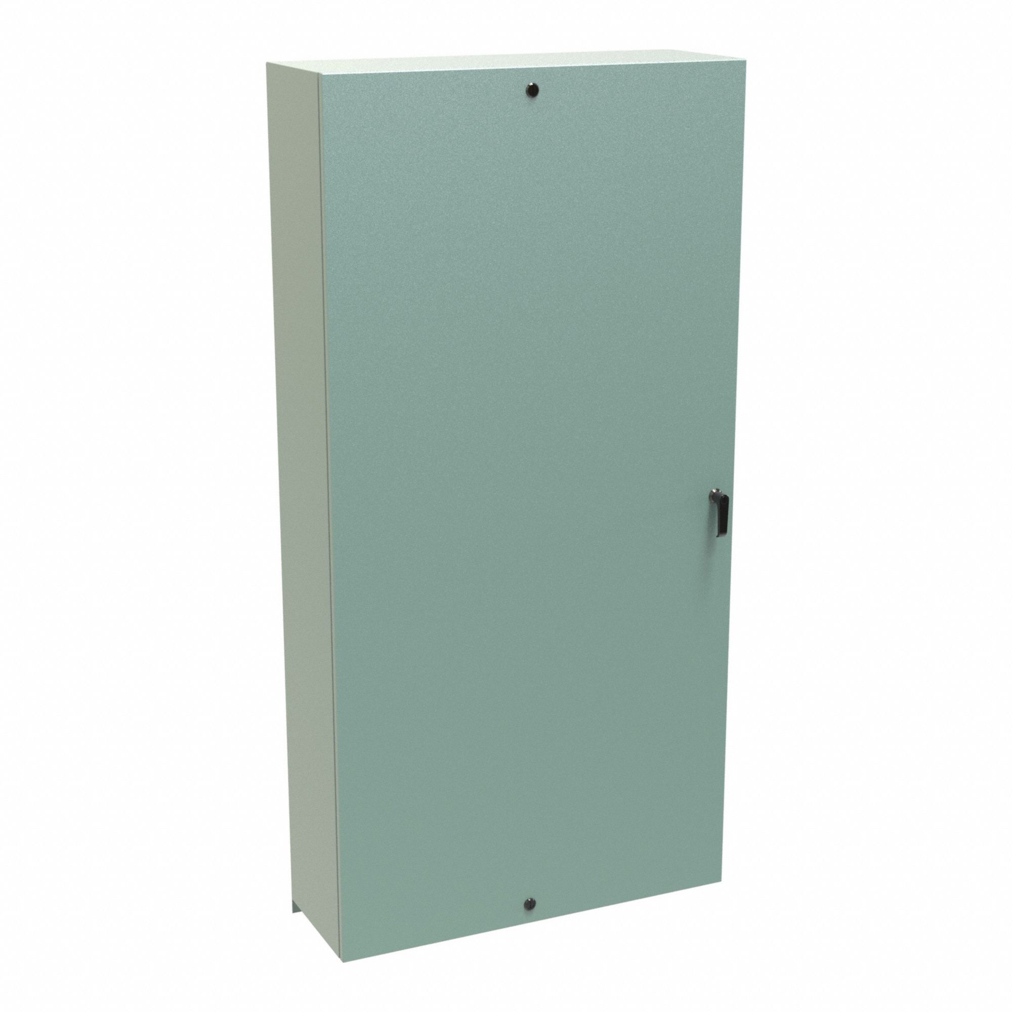 Electrical Enclosure: Steel, 72 in x 36 in x 12 in, NEMA 12/3R/4, Solid Cover, Hinged
