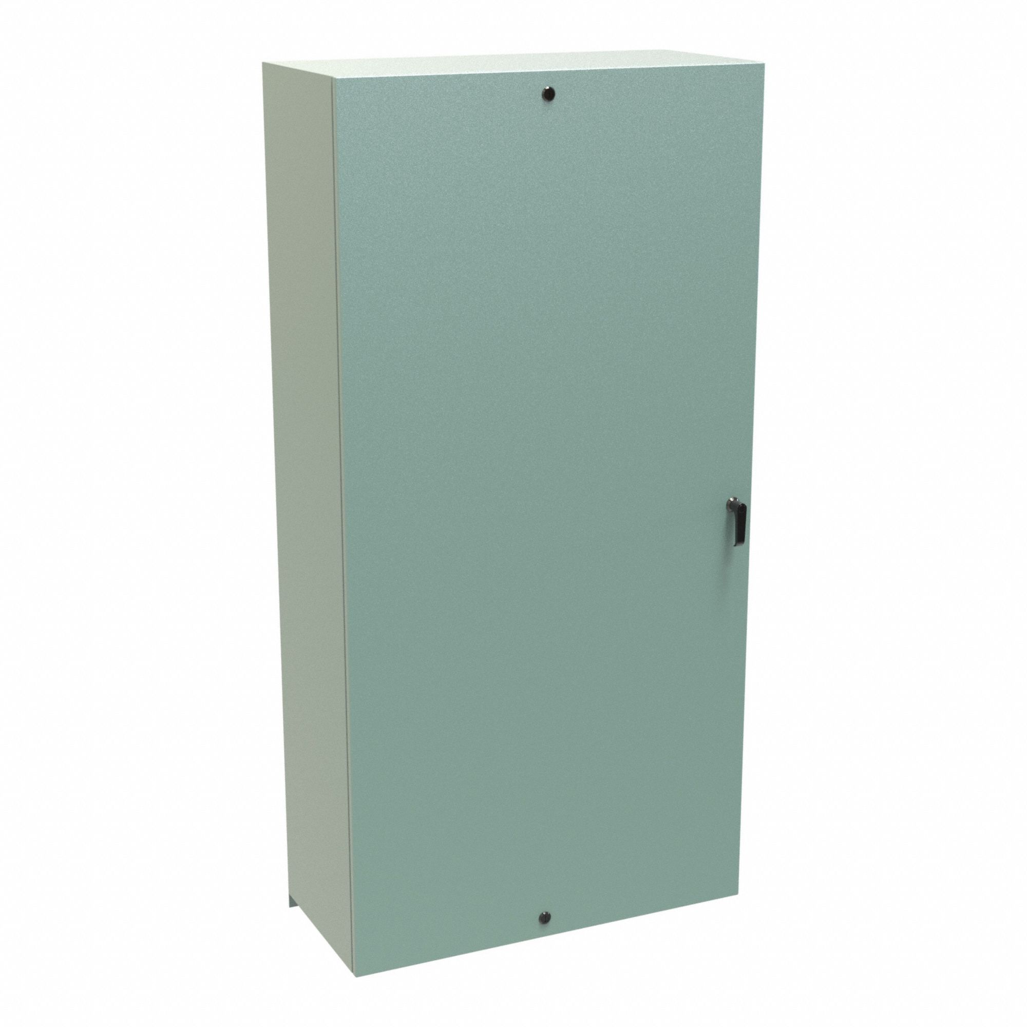Electrical Enclosure: Steel, 72 in x 36 in x 16 in, NEMA 12/3R/4, Solid Cover, Hinged