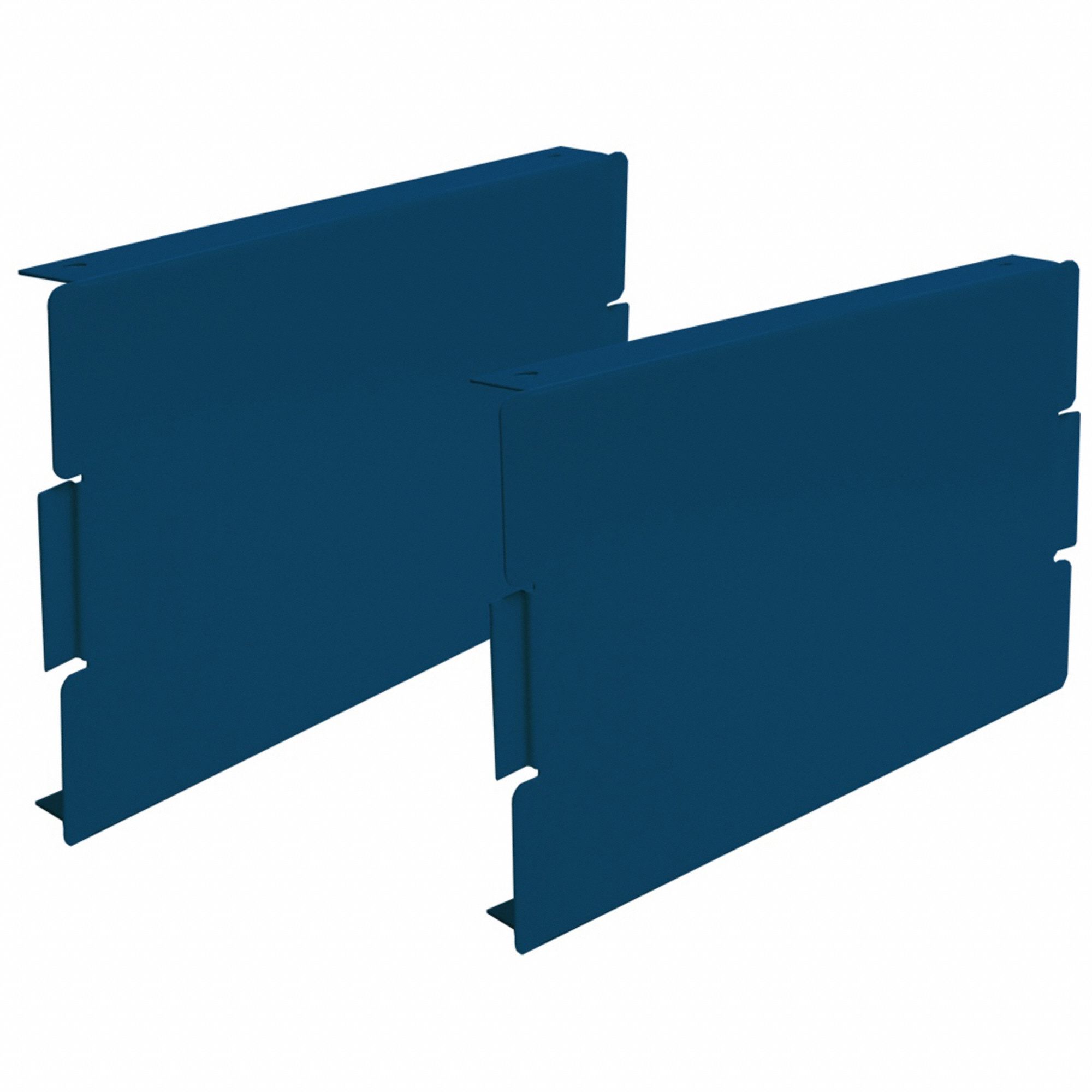 Snap In Place Locker Base Panel: 6 in, End, 2 Bases/Pedestal, Steel, For 15 in Locker Dp