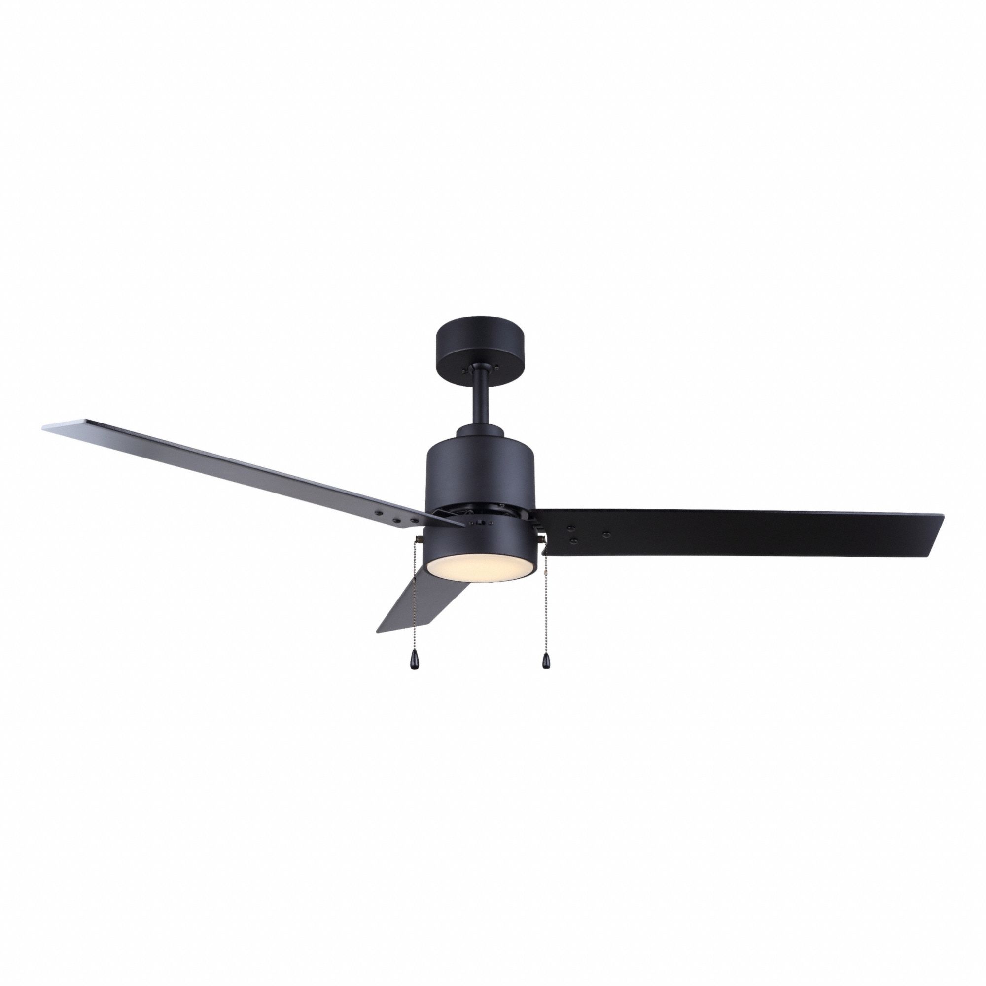 CeilingFan Black 52inDia 3Blade