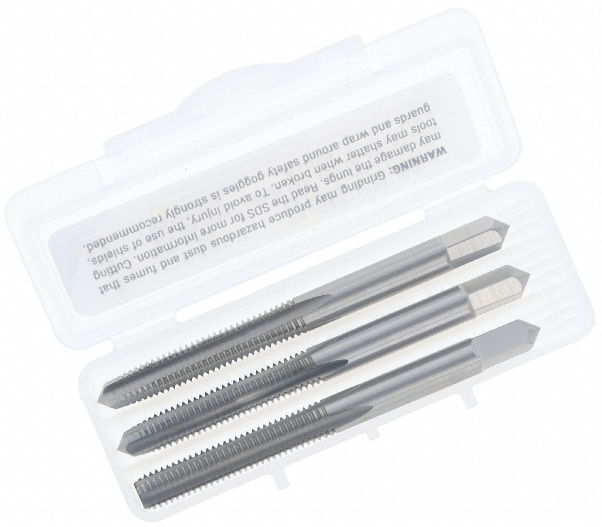 CLE-LINE Tap Kit: #12-24 UNC, H3 / 2B, 4 Flute, High Speed Steel (MPN C62028)