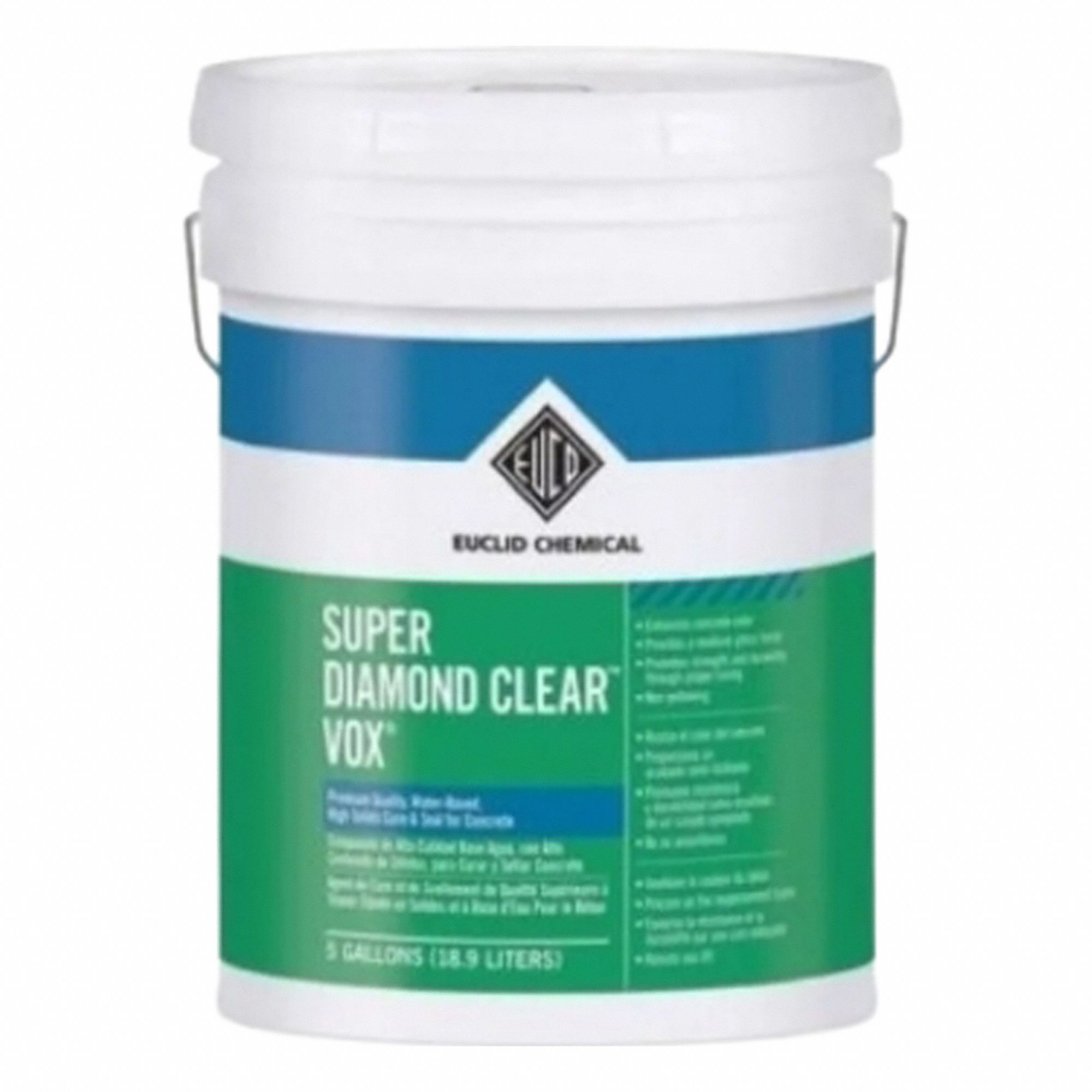 Super Diamond Clear Vox Concrete Sealcoating