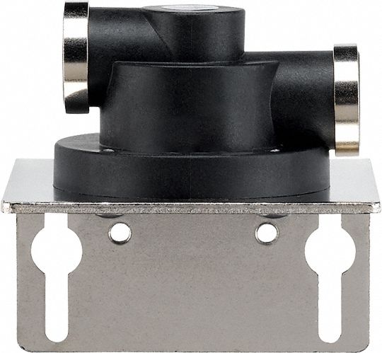 Water Filter Head: 3/8 in, NPT, 5 3/8 in Overall Ht, 4 5/8 in Overall Wd