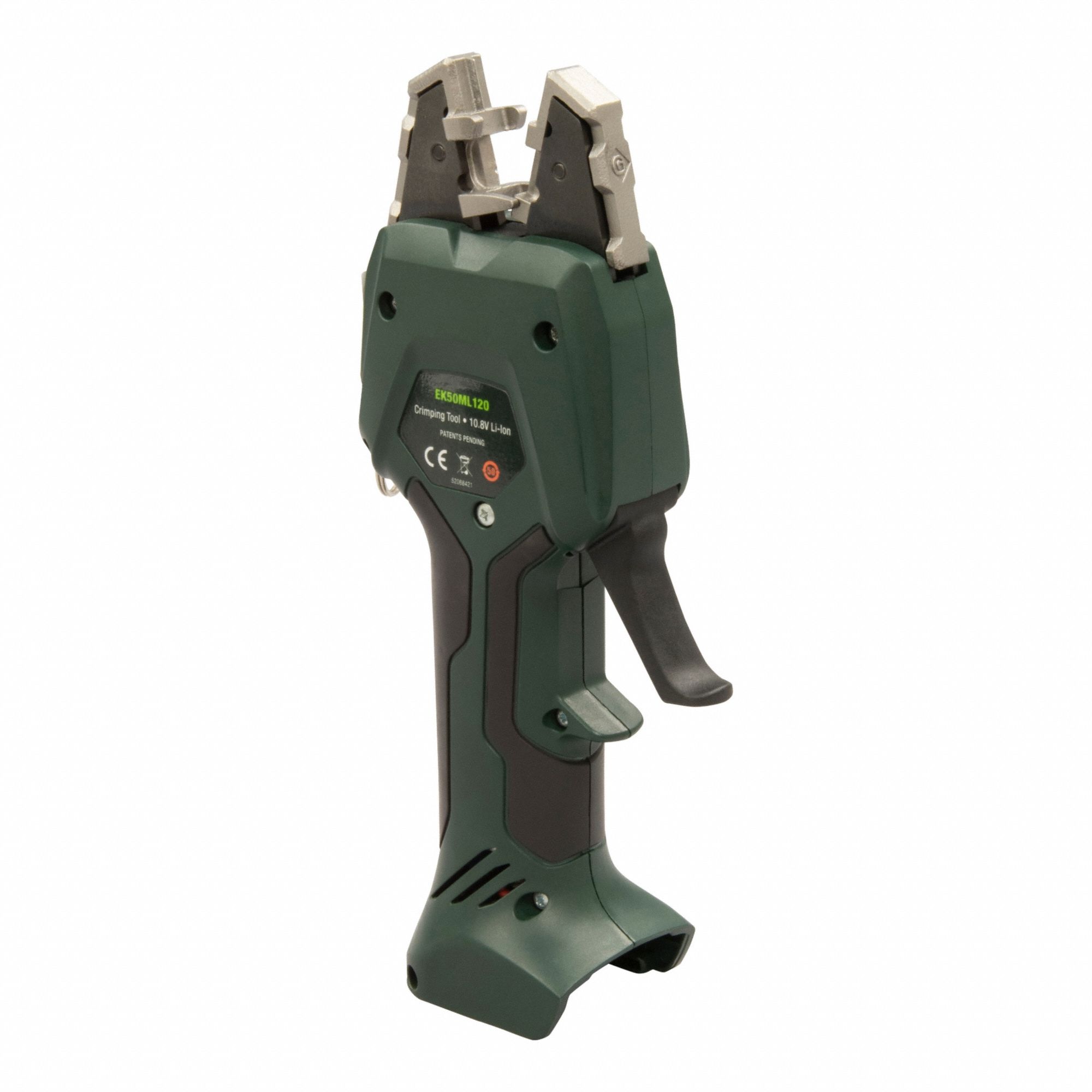 GREENLEE Micro Cutting Tool Kit: #2 ACSR/#2 Aluminum Cable/#2 Copper Cable, Inline, Scissor, 1.5 Ah (MPN ES50ML120B). Key specifications — attr531858: (1)Bare Tool; attr531873: No; attr531859: #2 Aluminum Cable; attr531884: Micro Cutting Tool Kit; attr531849: GREENLEE.