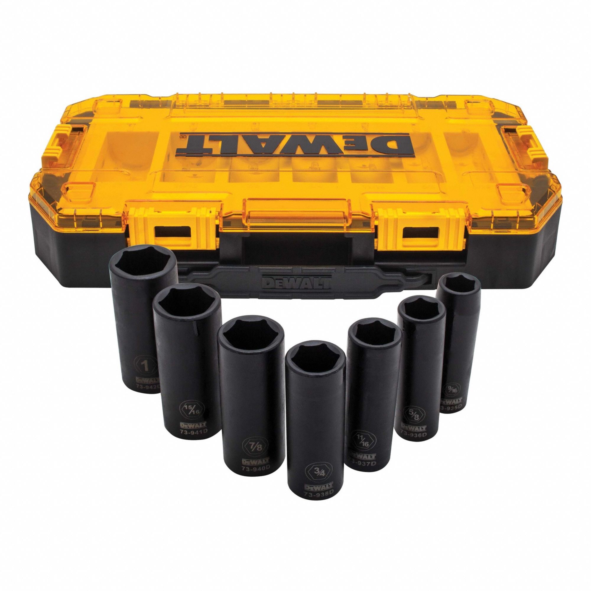 Deep Impact Socket SAE 7PC Set - Grainger