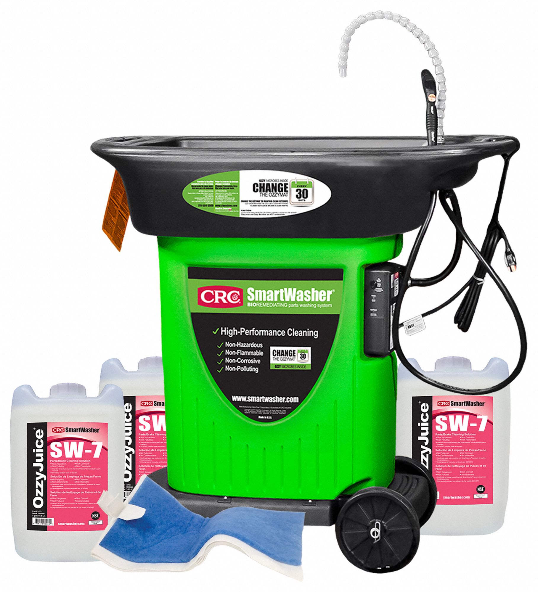 SMARTWASHER, For WaterBased (Microbial) Solution Base Type, Plastic