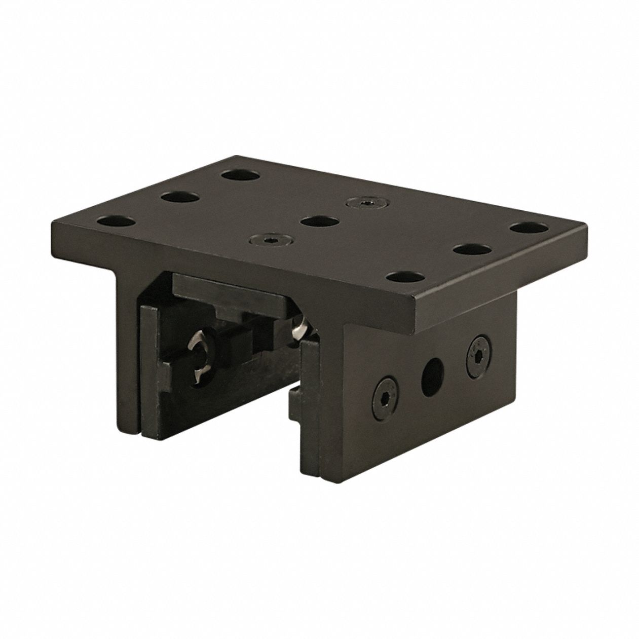 T-Slot Framing System Rollers: 45 Series, 120 mm L x 56.4 mm W x 80 mm H, Black, Double Flanged (MPN 45-6525-BLACK). Key specifications — Brand: 80/20; Housing Material: Aluminum; Includes: Shims; Finish: Anodized; Includes Fasteners: Yes.