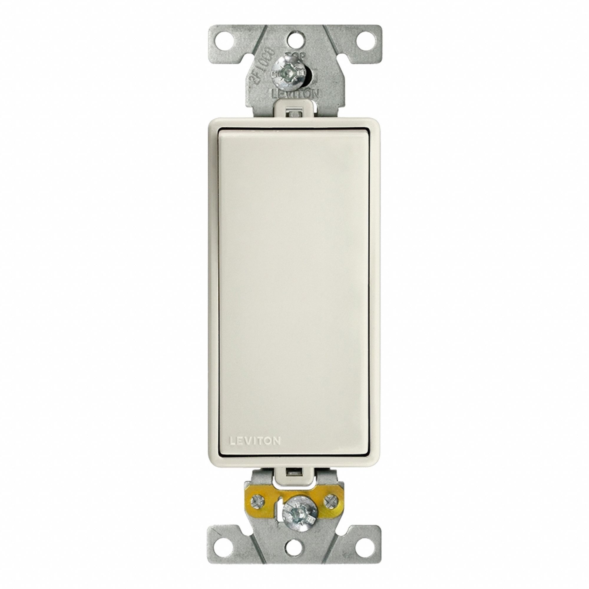 Lev-Lok Decora Plus 3-Way 15A Lt Almond