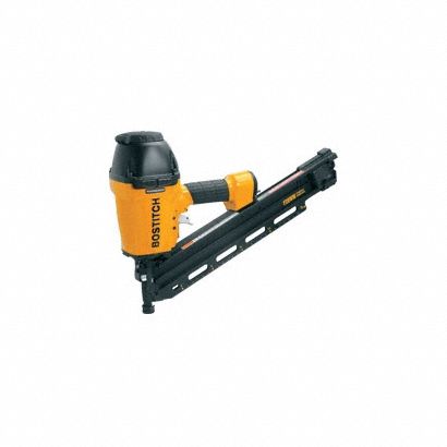 Air Nail Gun: Framing, 28°, Wire, 1/4 in Male, Sequential, Strip Collation