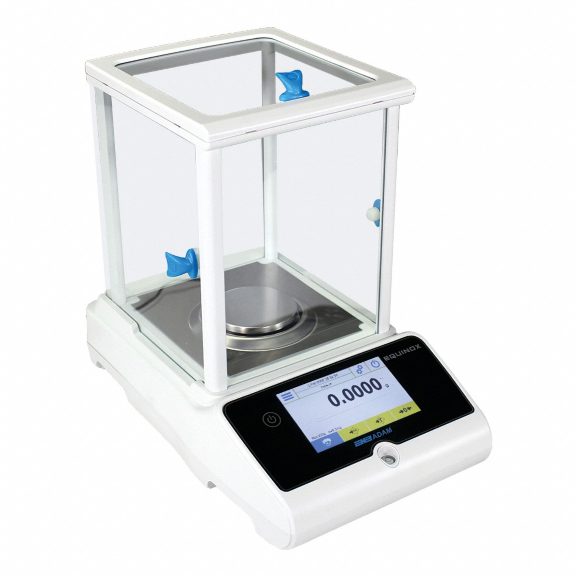 ADAM EQUIPMENT Lab Balances - Analytical Balances: 510 g Capacity, 0.0001 g Readability, ABS (MPN EAB 514i). Key specifications — Brand: ADAM EQUIPMENT.