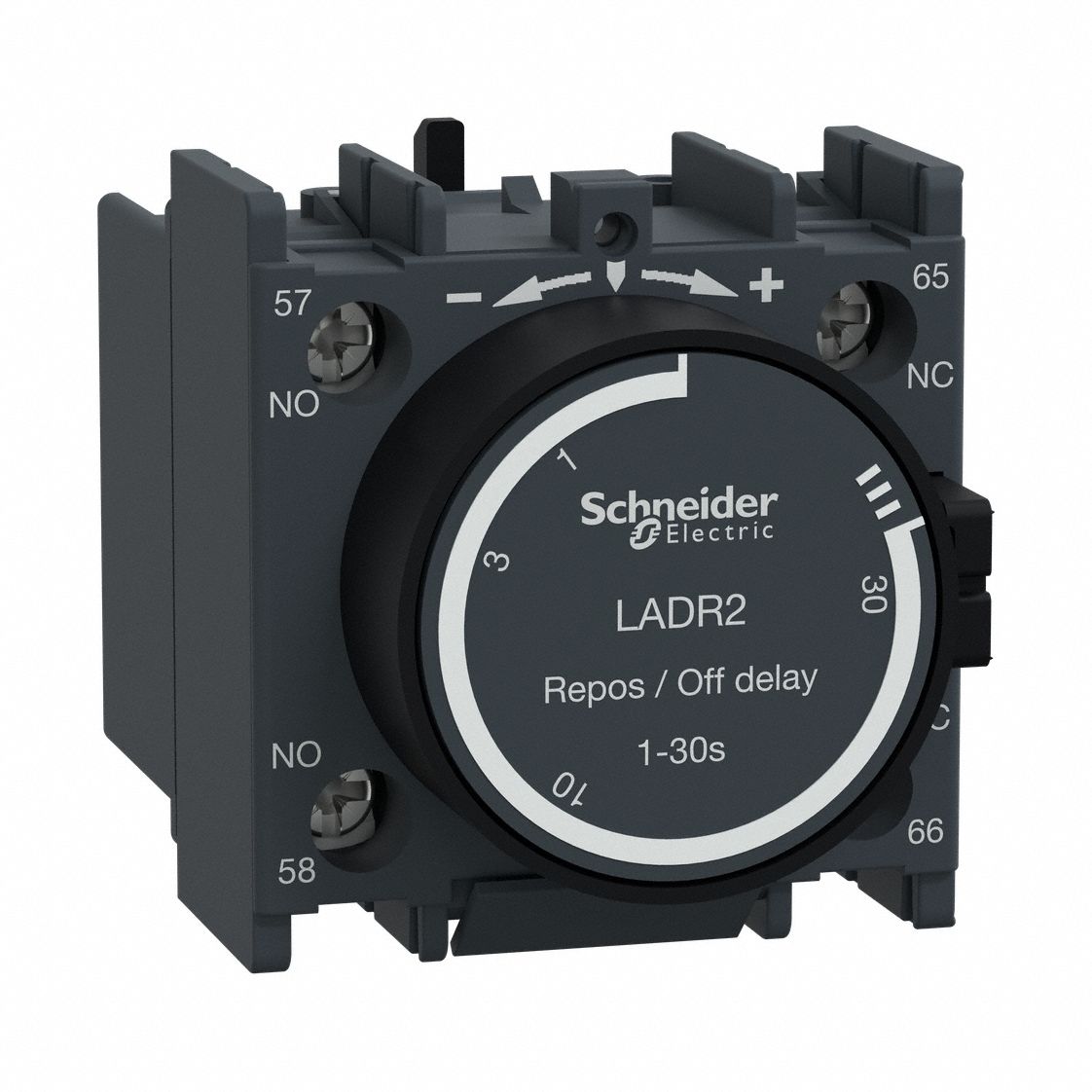 IEC Timer Module: Off Delay, 1 sec – 30 sec, 1NO/1NC