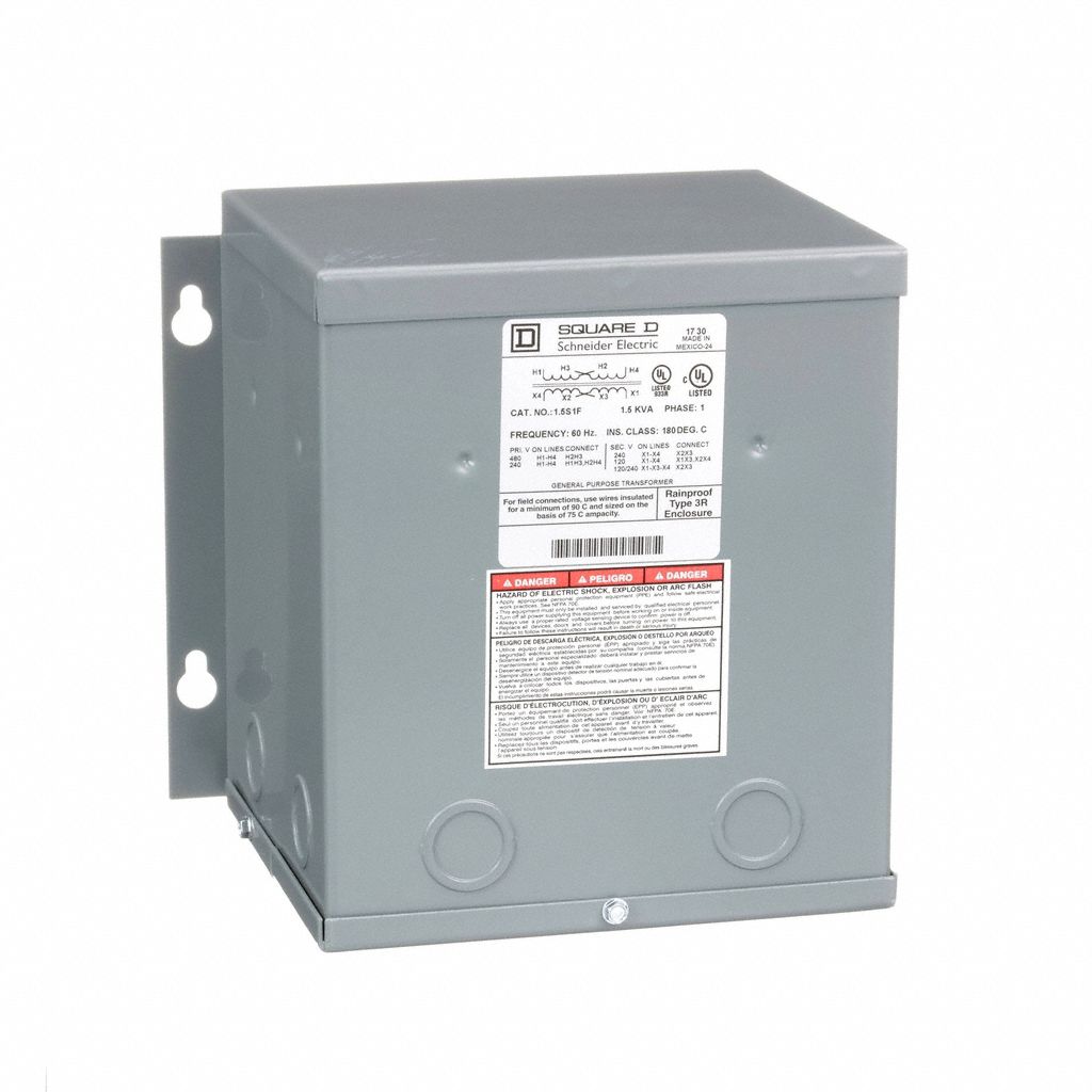 Transformer 1.5kVA 240VAC 480VAC