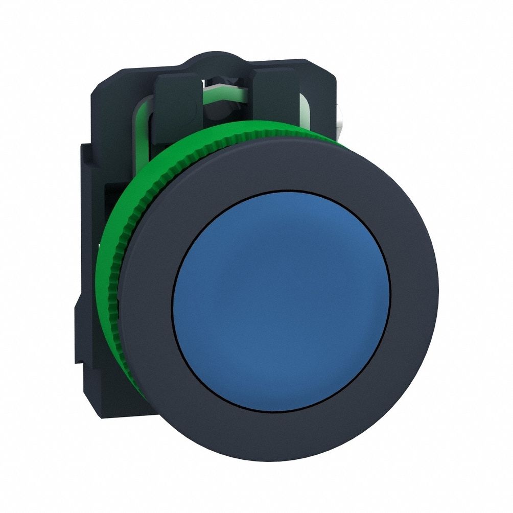 Flush Push Button Operator: Non-Illuminated, Flush Profile, Non-Metallic, 30 mm